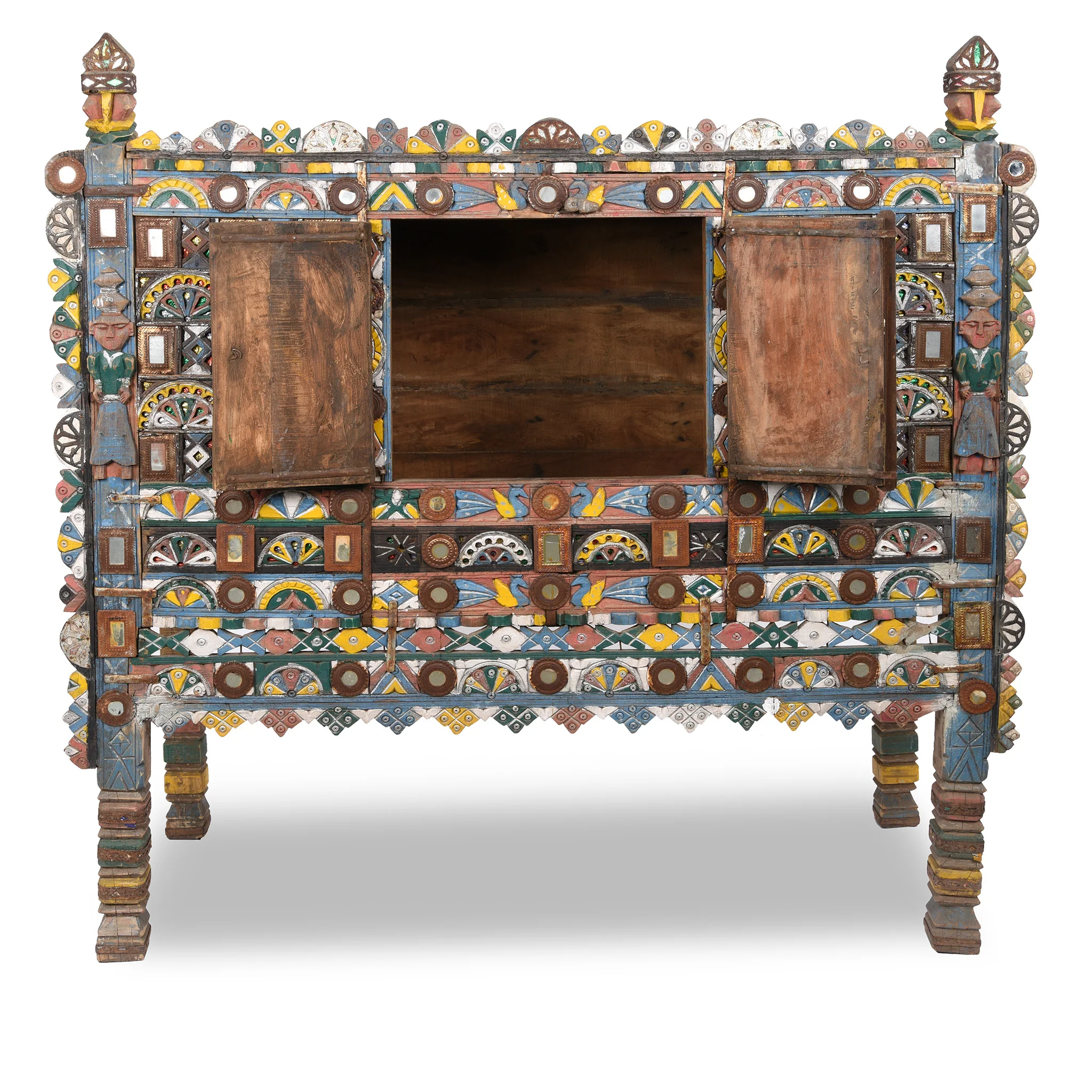 Indian "Damchiya" Dowry Chest From Kutch - Ca 1920 - Image 3