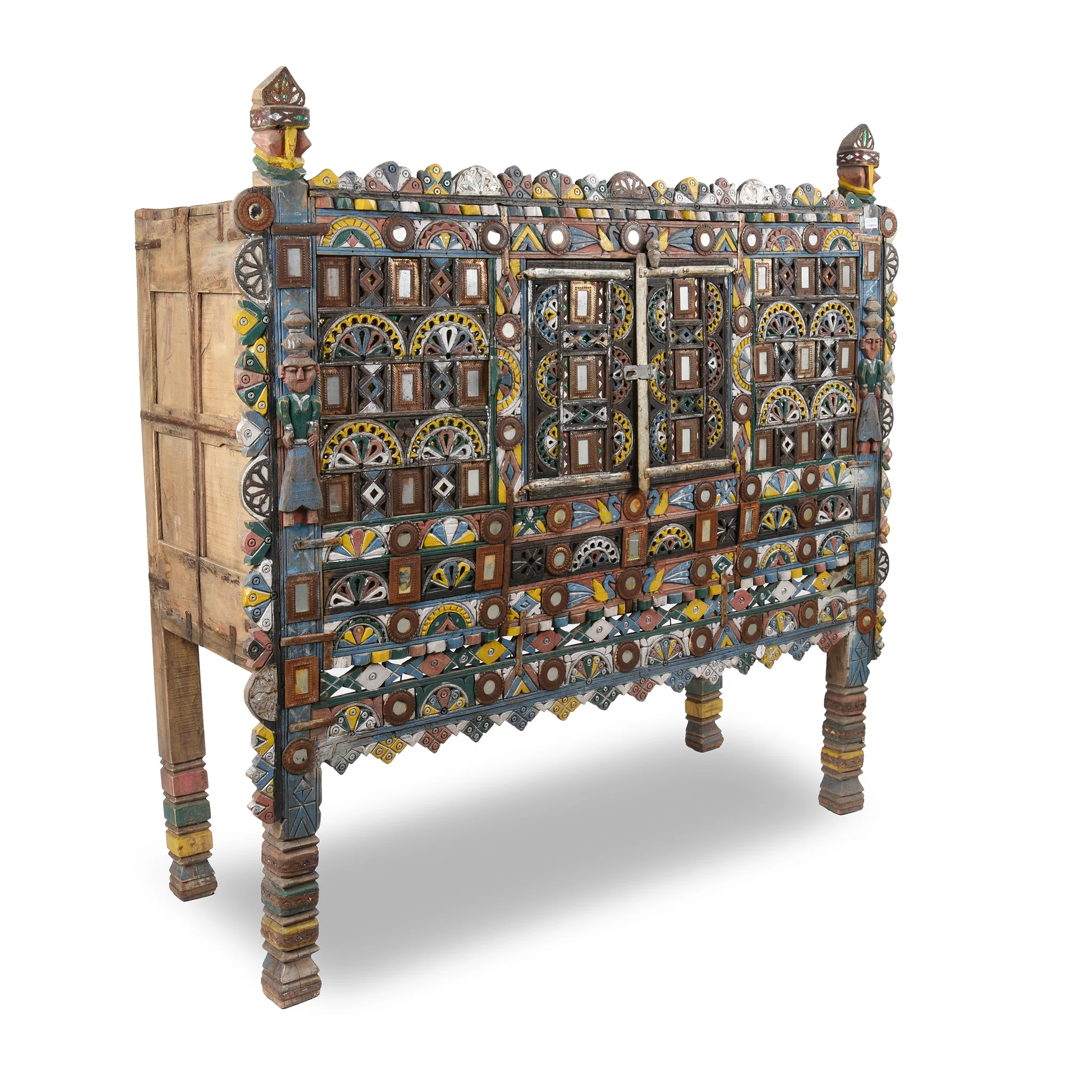 Indian "Damchiya" Dowry Chest From Kutch - Ca 1920 - Image 4
