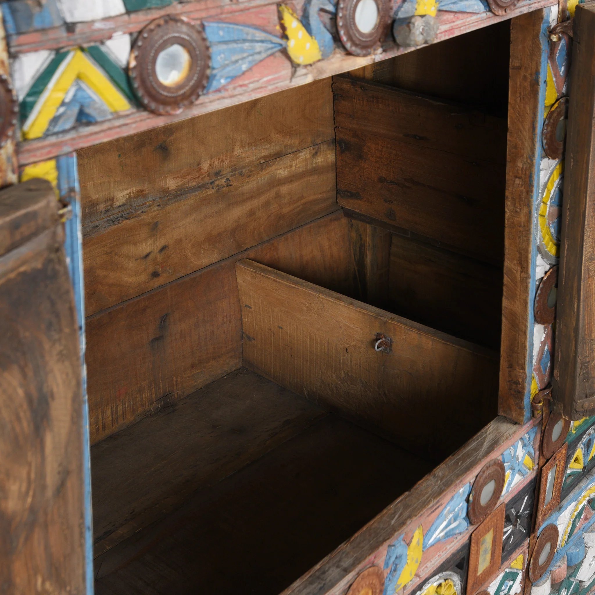 Indian "Damchiya" Dowry Chest From Kutch - Ca 1920 - Image 6