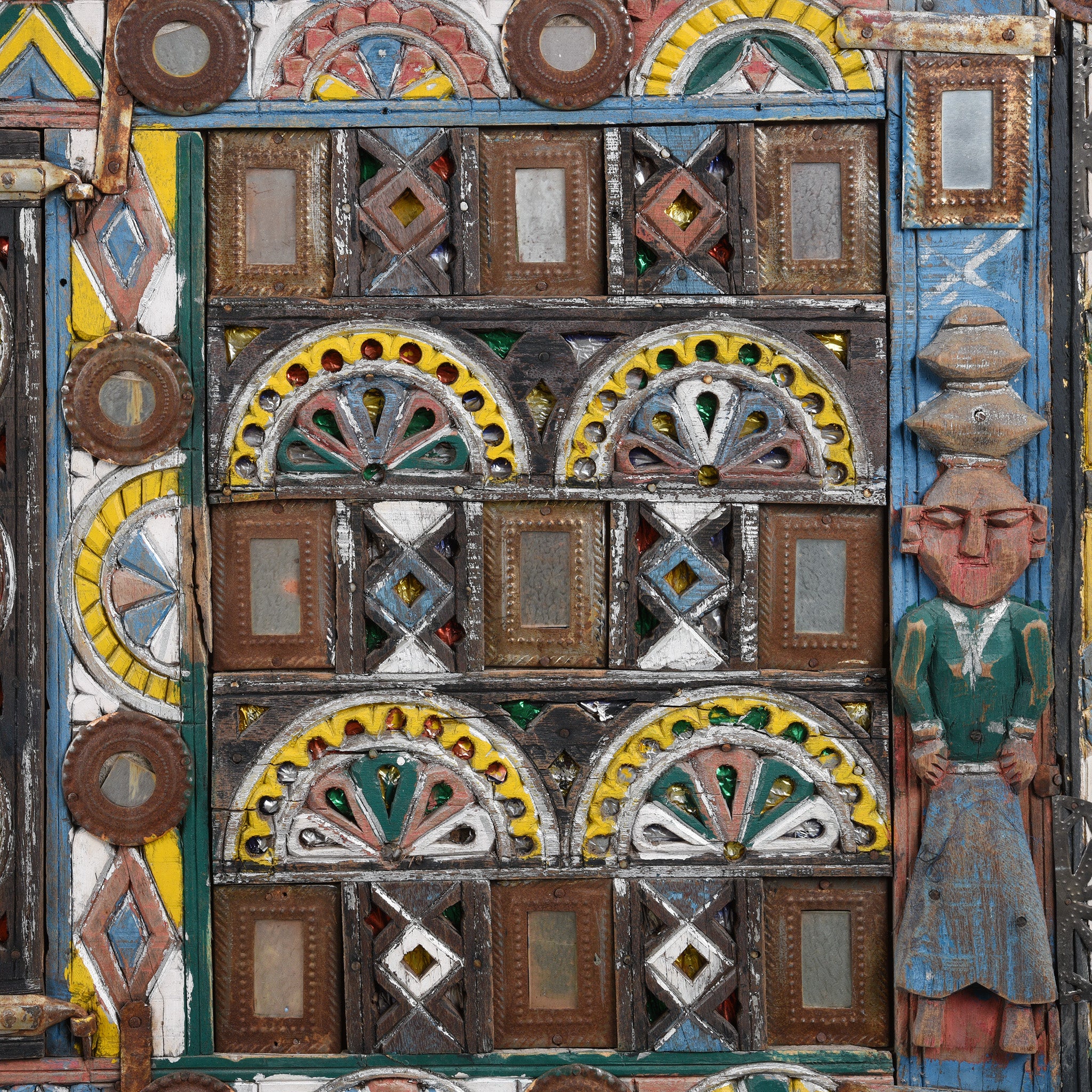 Indian "Damchiya" Dowry Chest From Kutch - Ca 1920 - Image 8