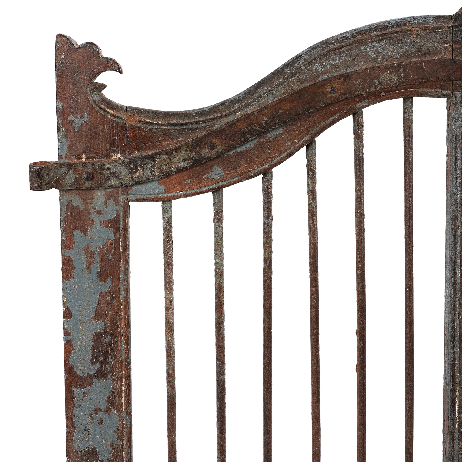 Teak Dog Gate From Gujarat - 19th Century - Image 2