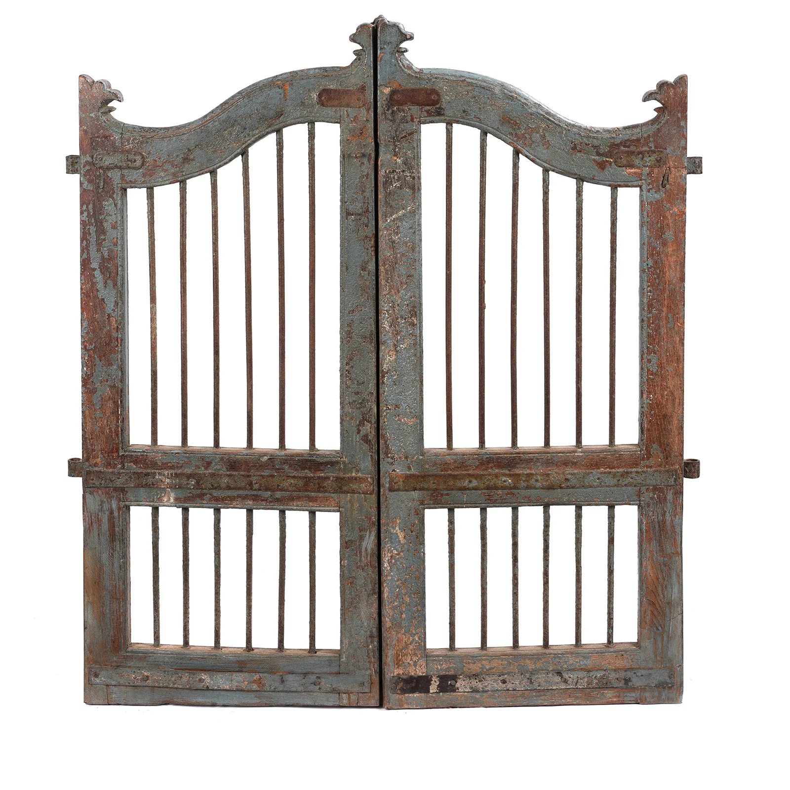 Teak Dog Gate From Gujarat - 19th Century - Image 5