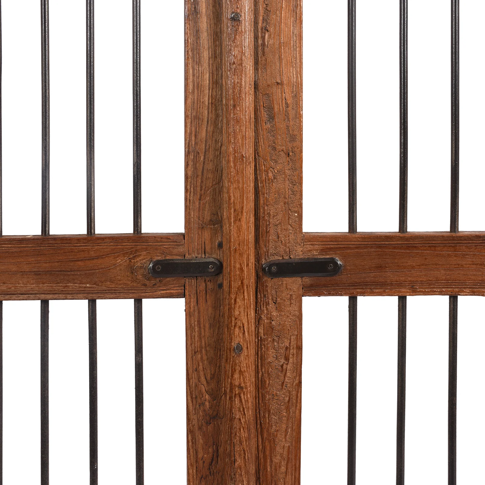 Teak Dog Gate From Gujarat - 19th Century - Image 3