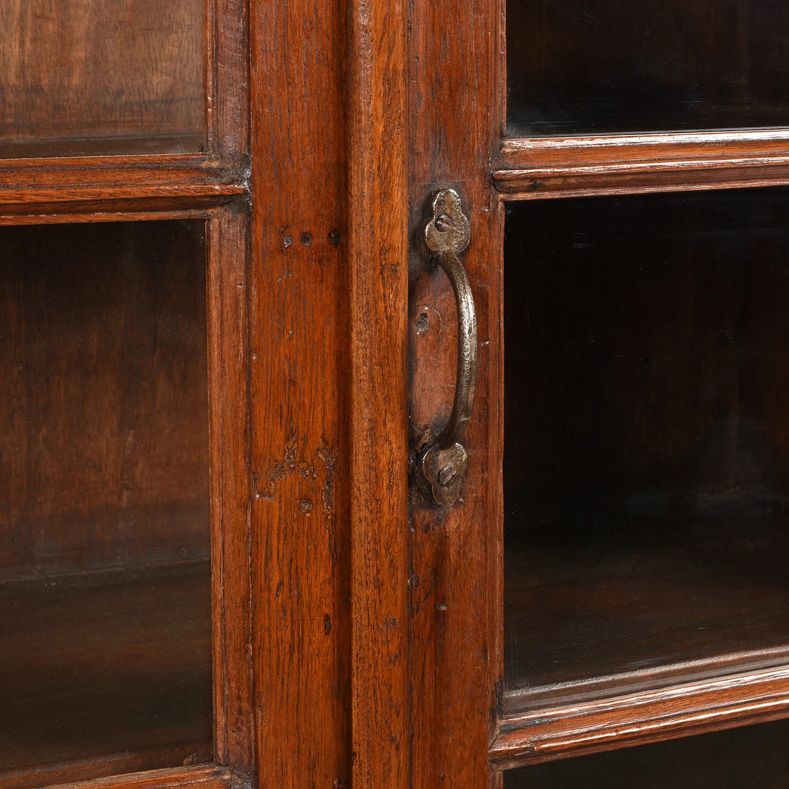 Anglo-Indian Glazed Book Cabinet From Gujarat - 19th Century - Image 6