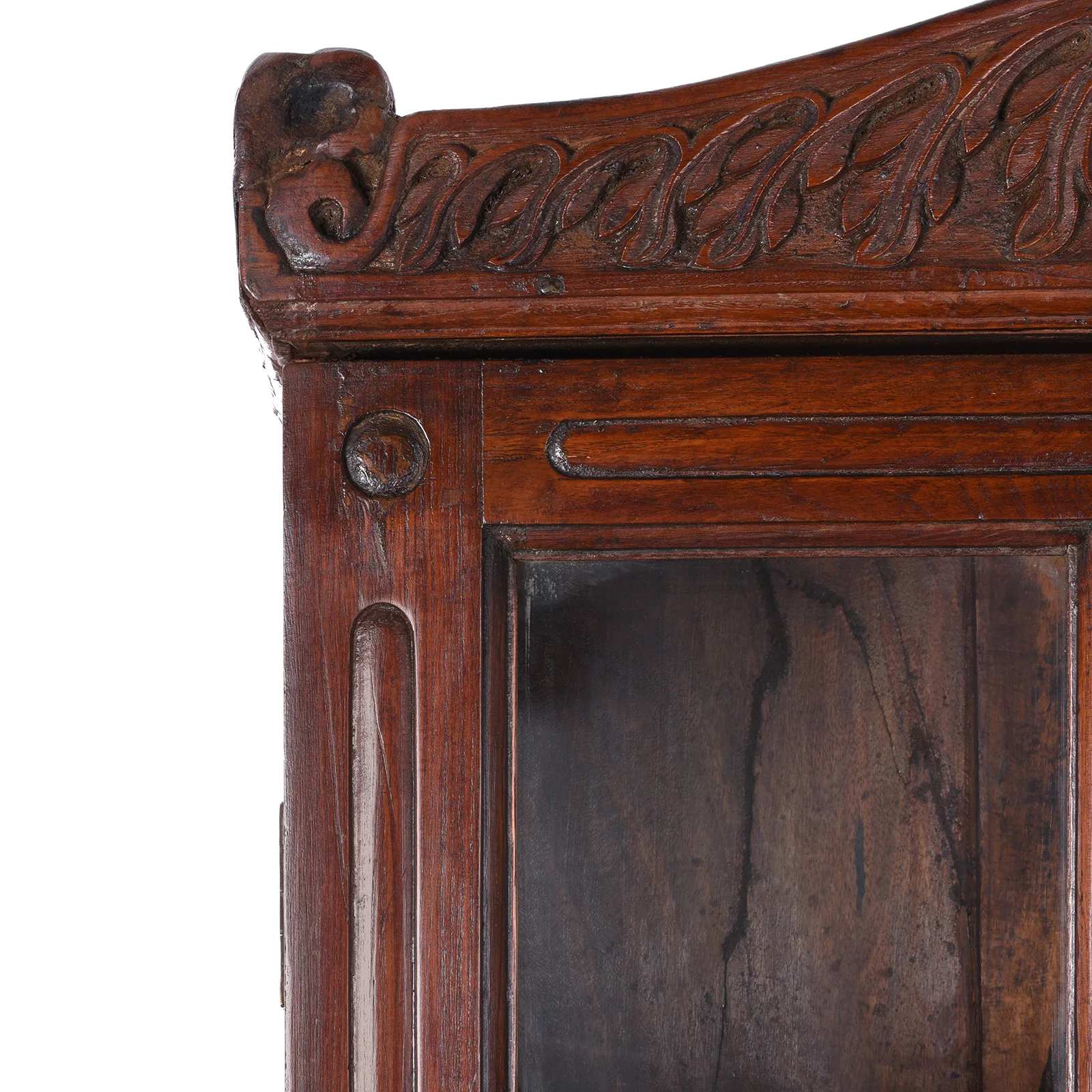 Anglo Indian Colonial Glazed Book Cabinet - 19th Century - Image 7