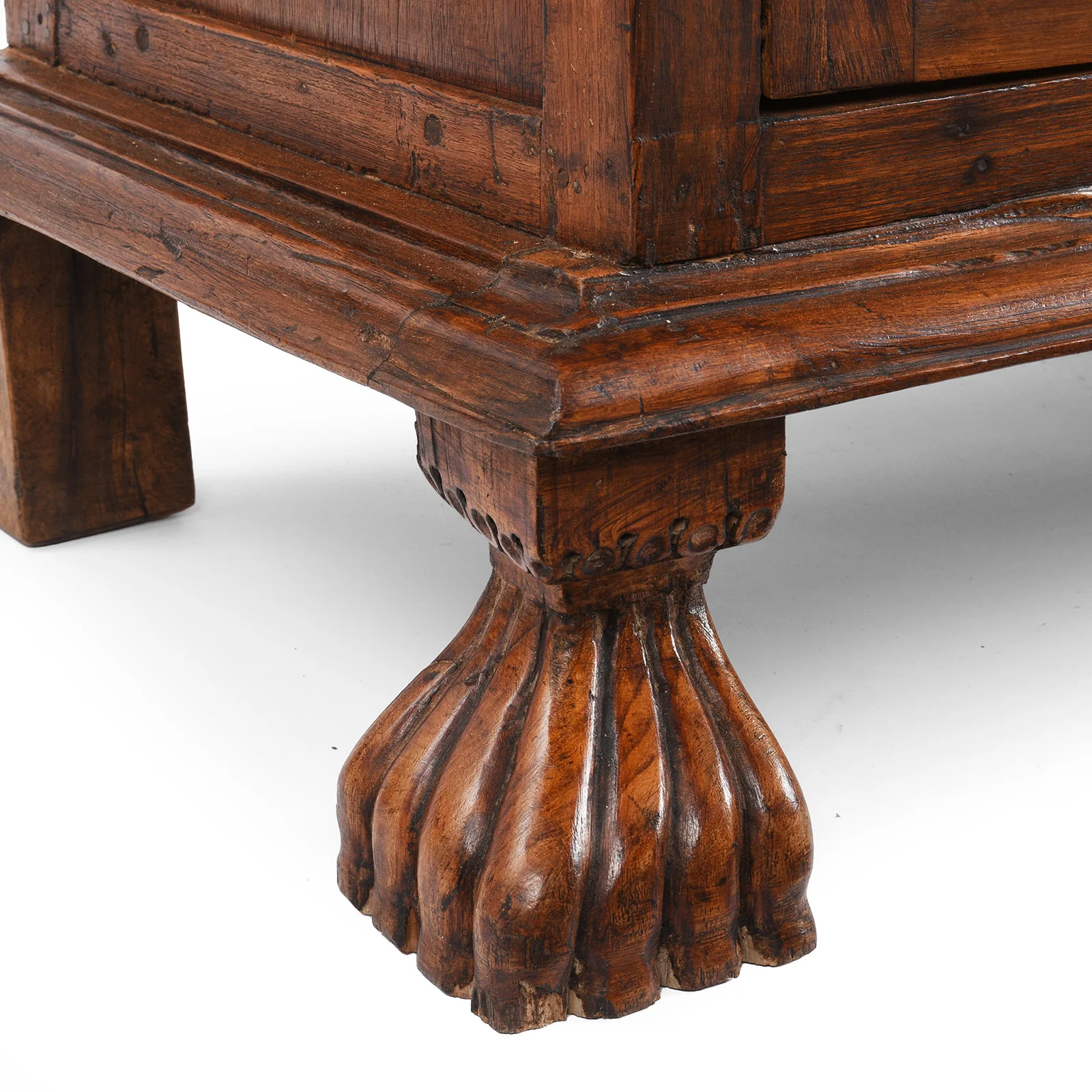 Indian Teak Glazed Book Cabinet - Ca 1920 - Image 3