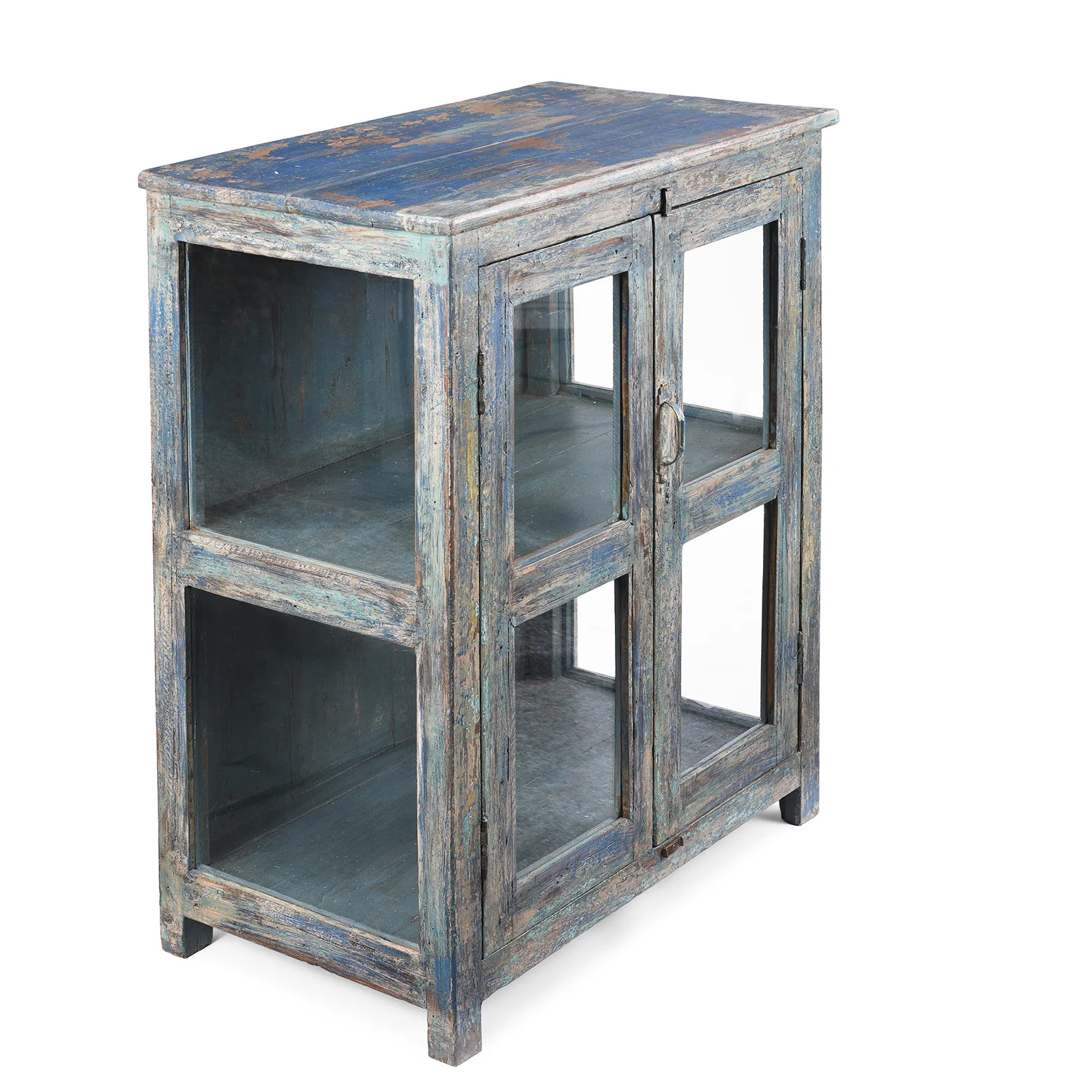 Teak Glazed Book Cabinet - Ca 1920'S - Image 2