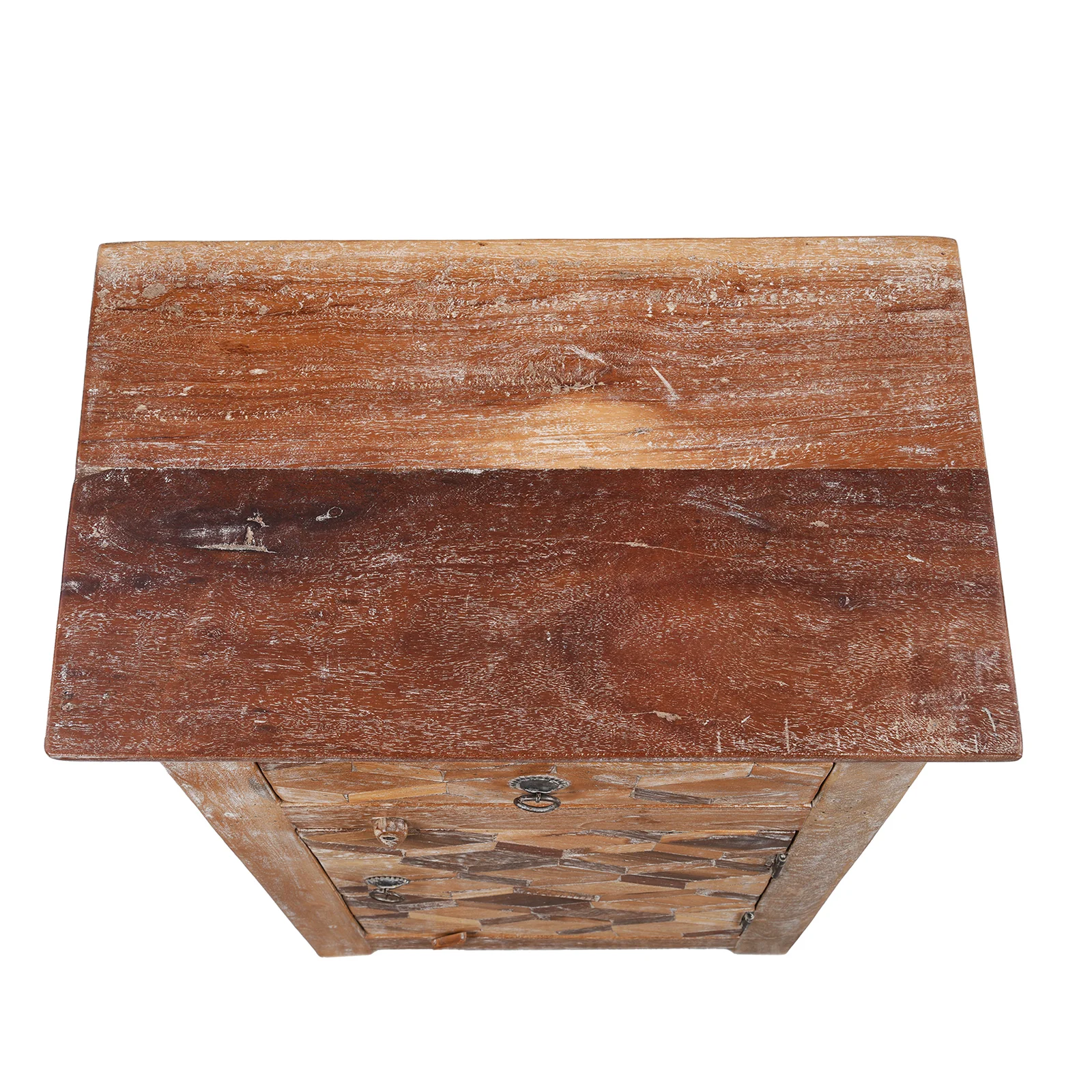 Bedside Cabinets Made From Reclaimed Teak - Image 6