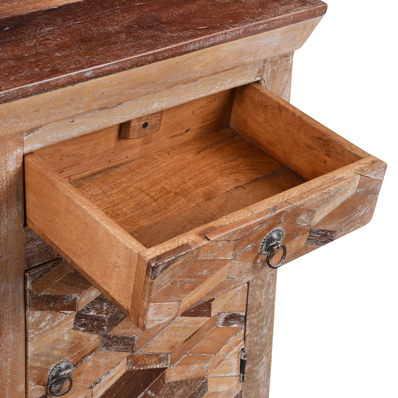 Bedside Cabinets Made From Reclaimed Teak - Image 8