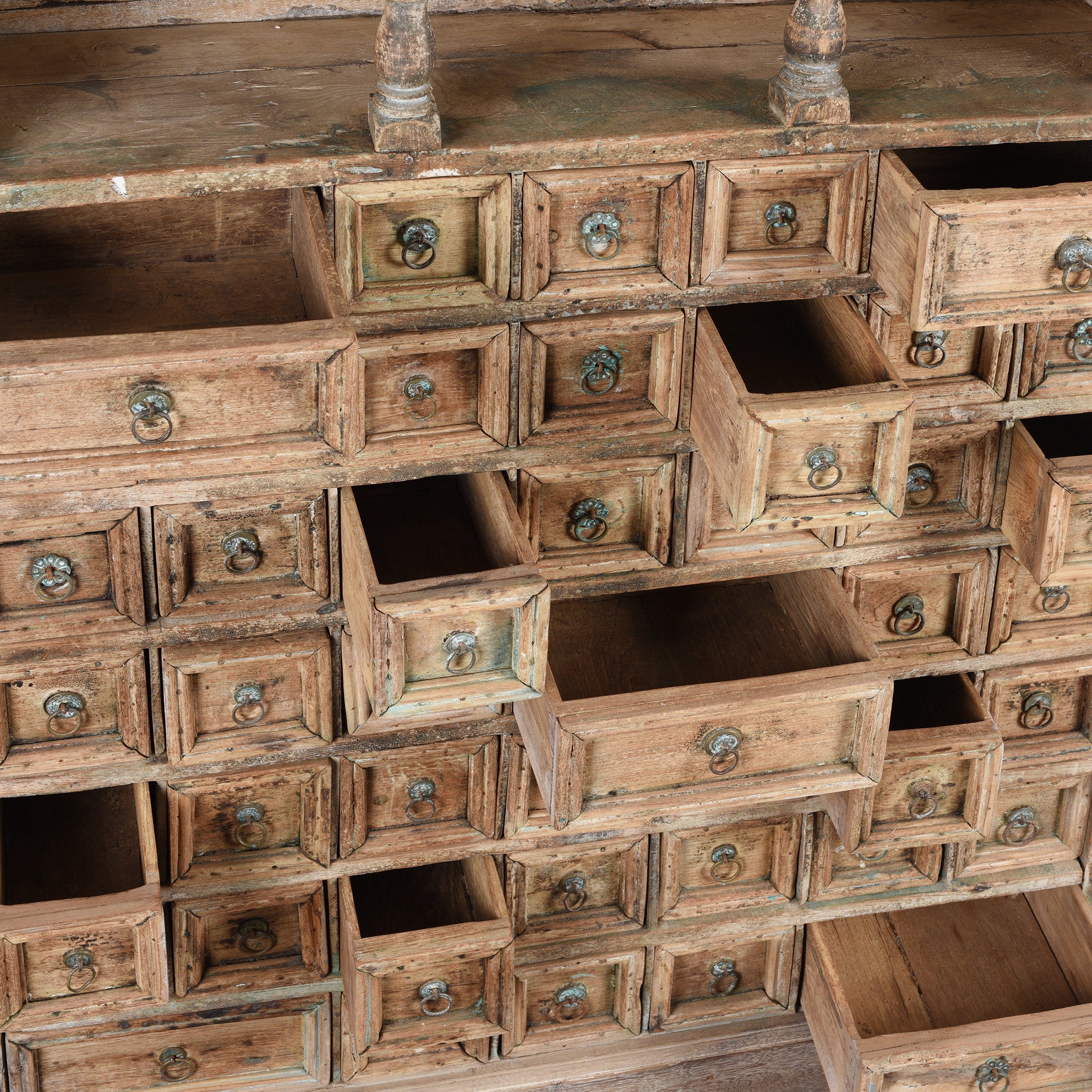 Teak Apothecary Chest From Kerala - 19thC - Image 5