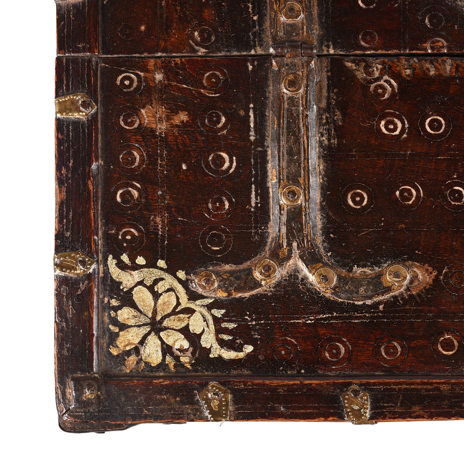 Teak Merchants Box From Rajasthan - 19th Century - Image 8
