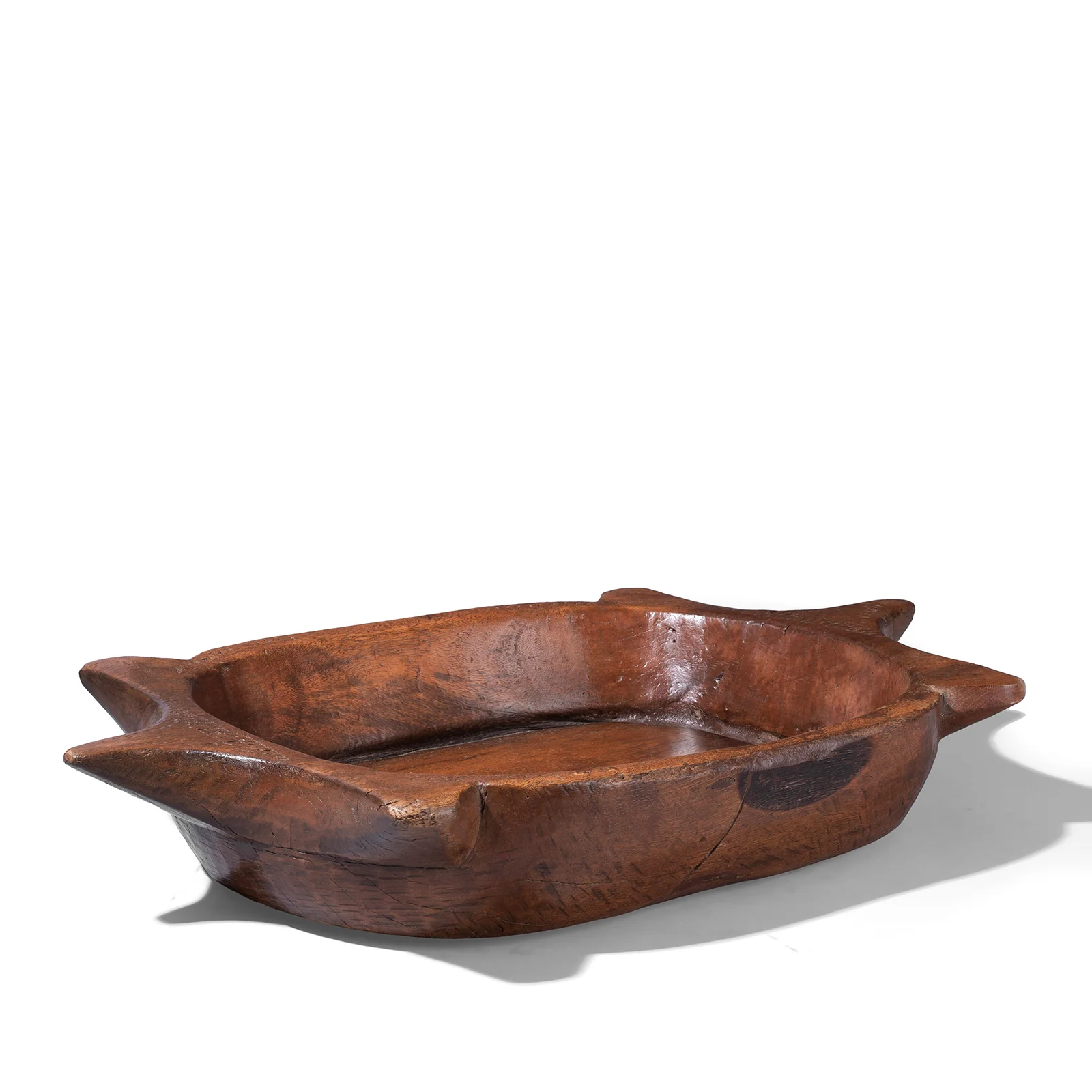 Indian Turtle Parath Bowl From Rajasthan - 19th Century