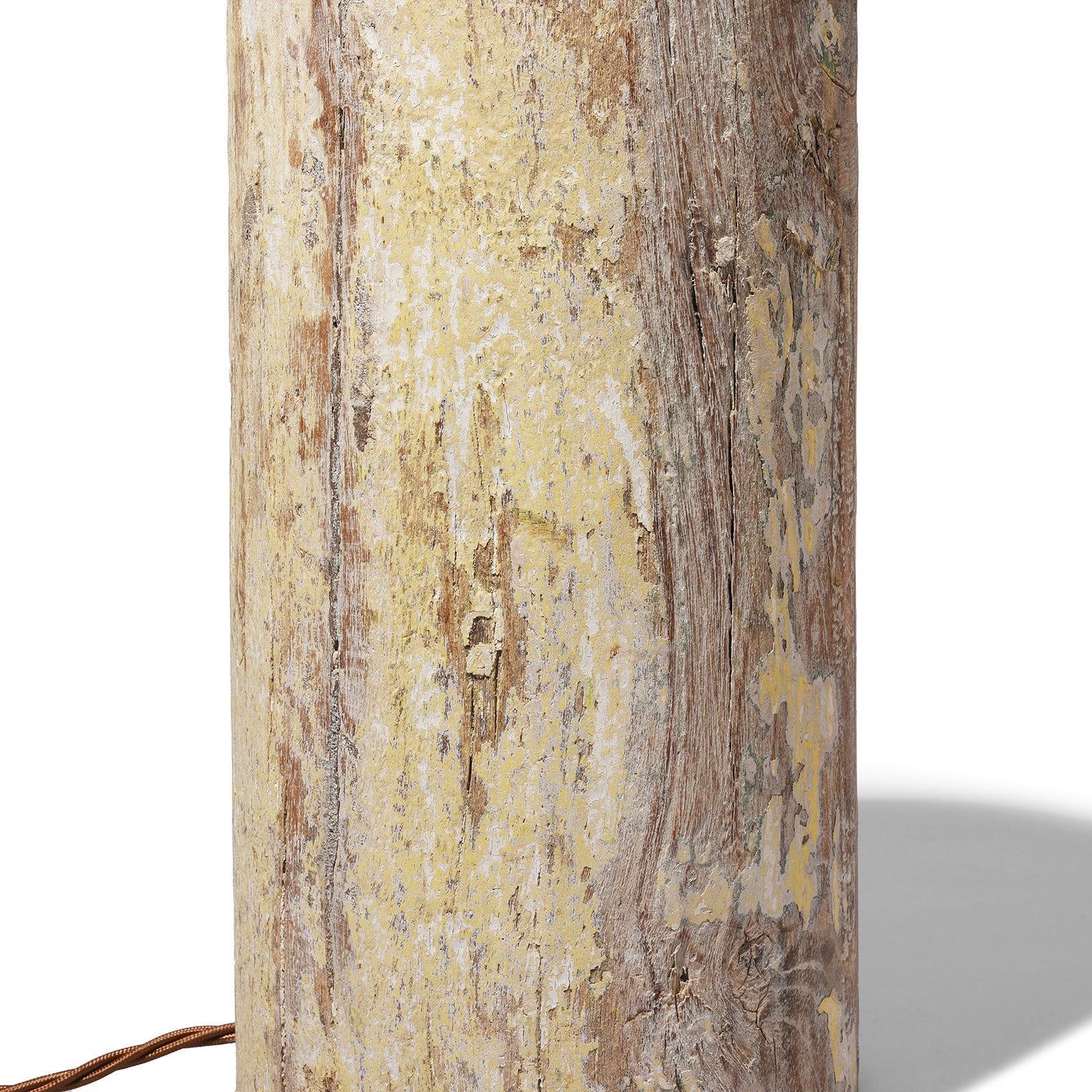 Teak Pillar Lamp From Rajasthan - Image 4