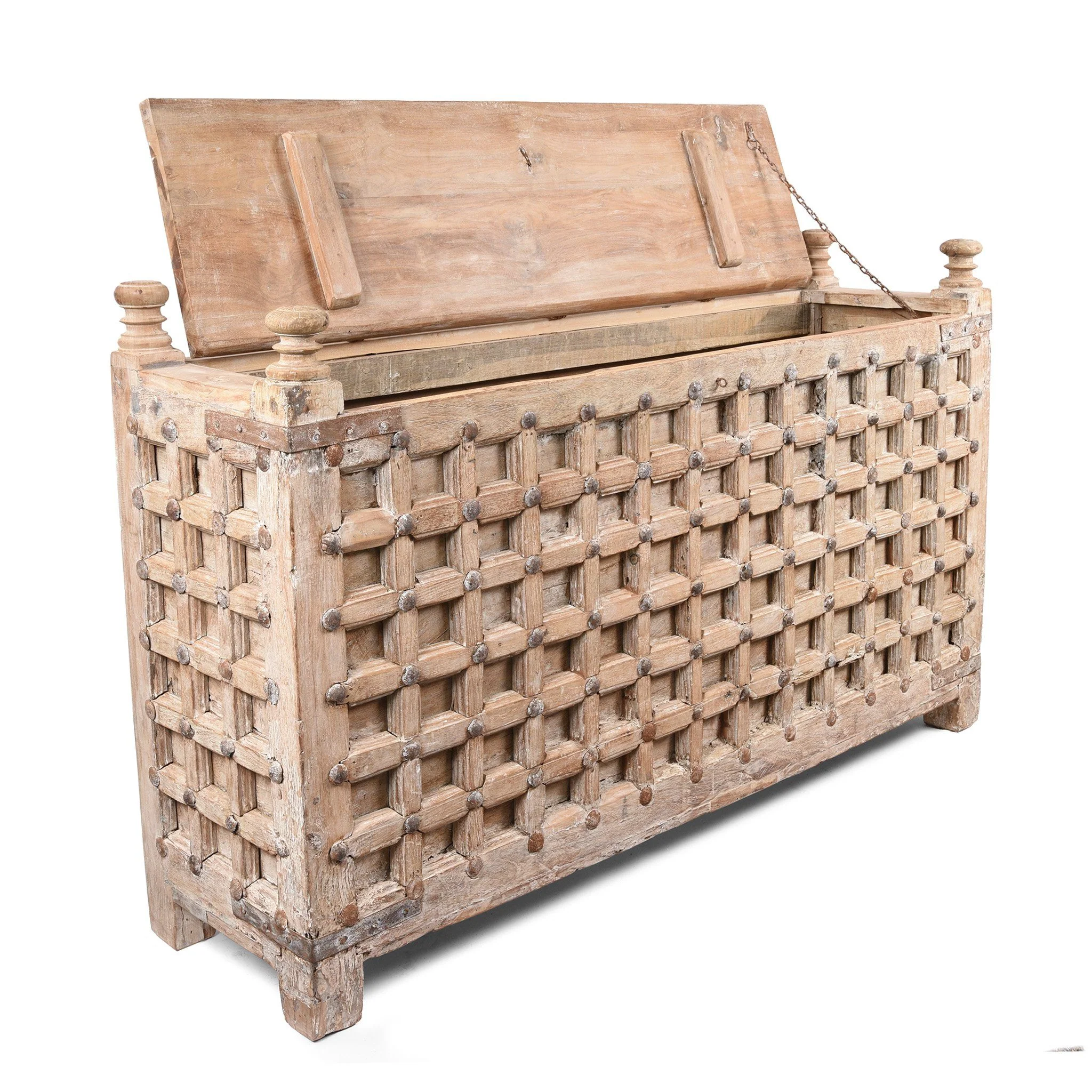 Indian Kothla Majus Chest From Gujarat - 19thC - Image 9