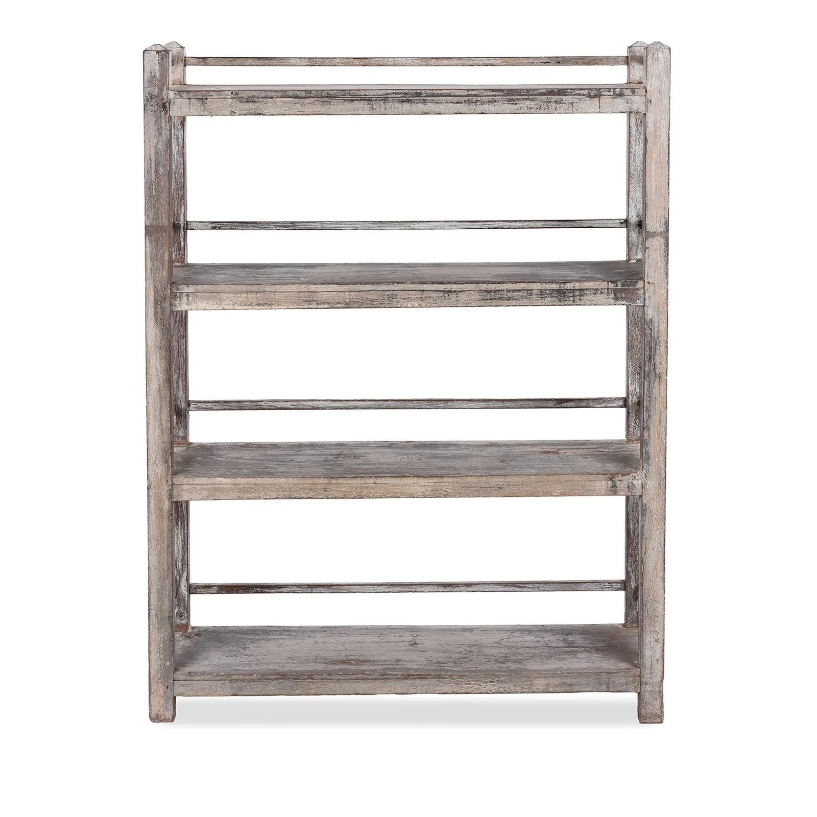 White Painted Indian Shelf - Ca 1920 - Image 3