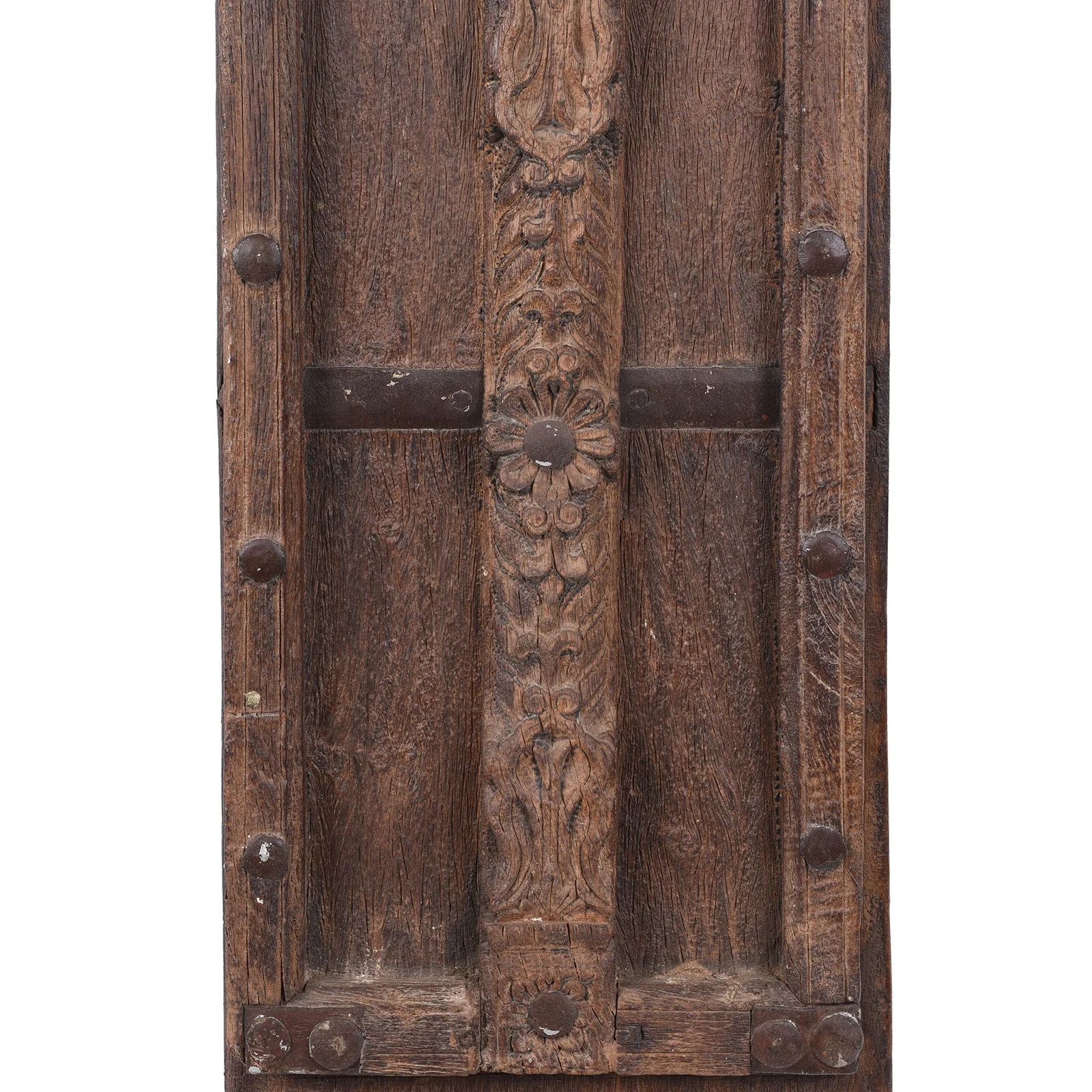 Teak Window Shutter From Bikaner - 19th Century - Image 3