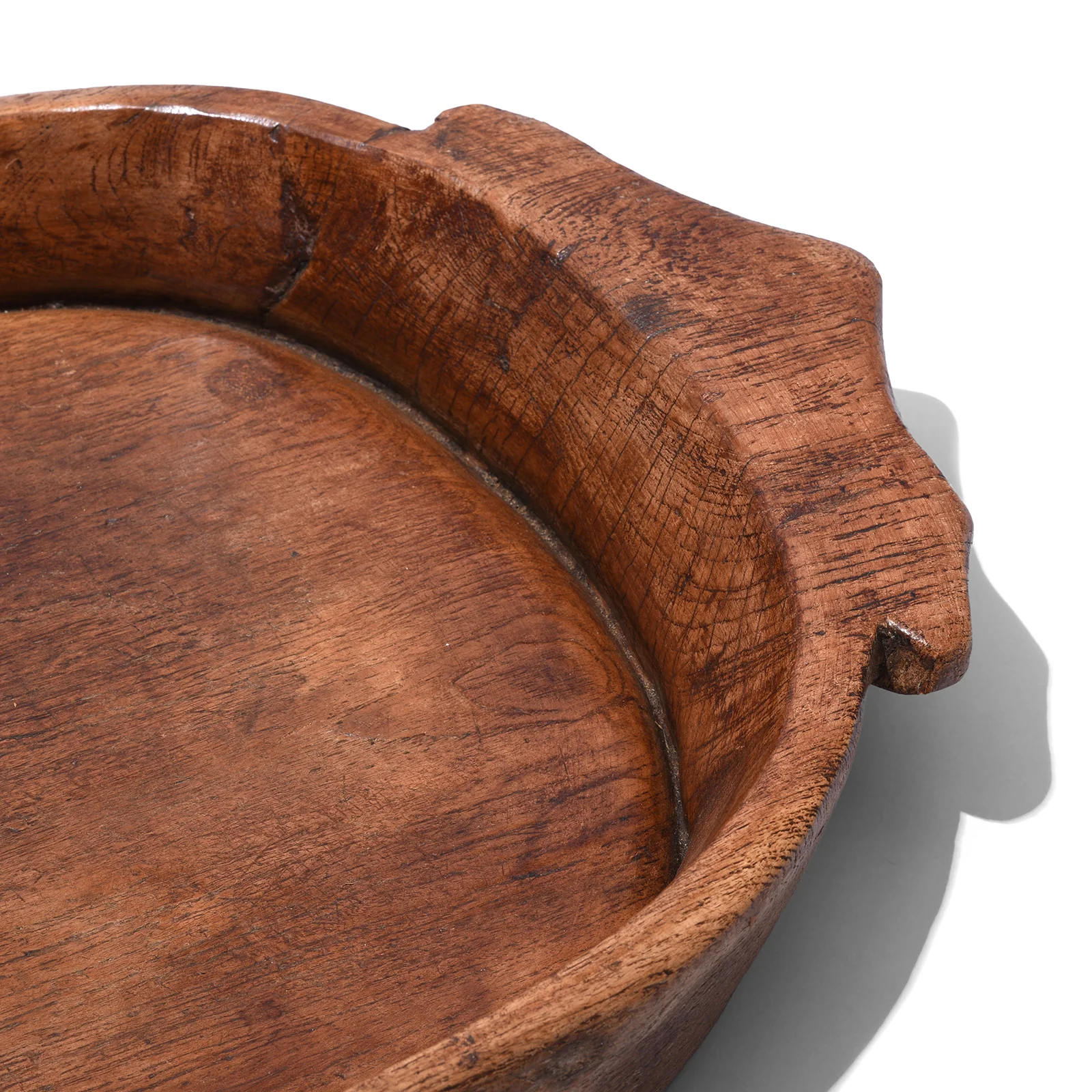 Old Indian Carved Parath Bowl - Image 2
