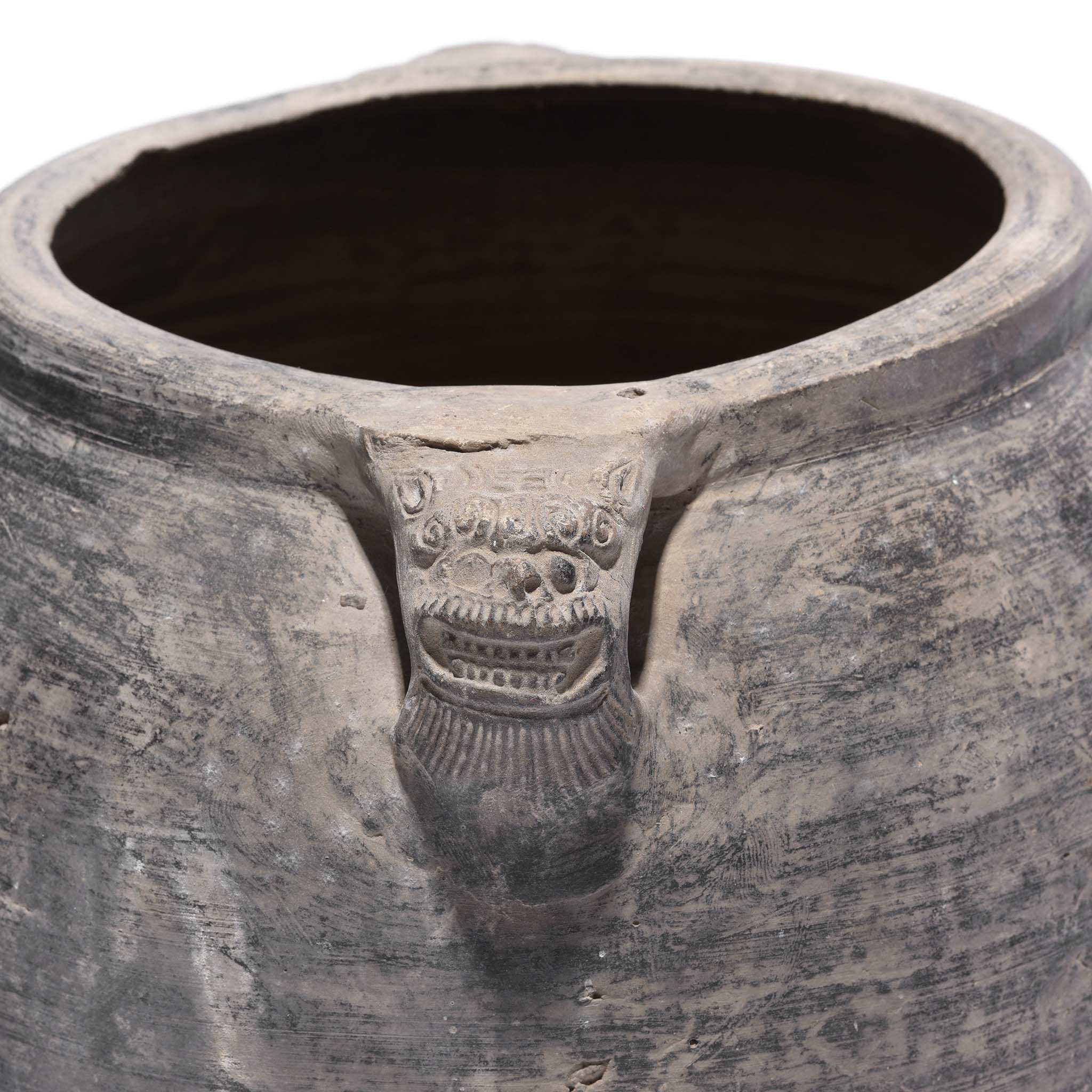 Terracotta Storage Jar From Shanxi -19thC - Image 4