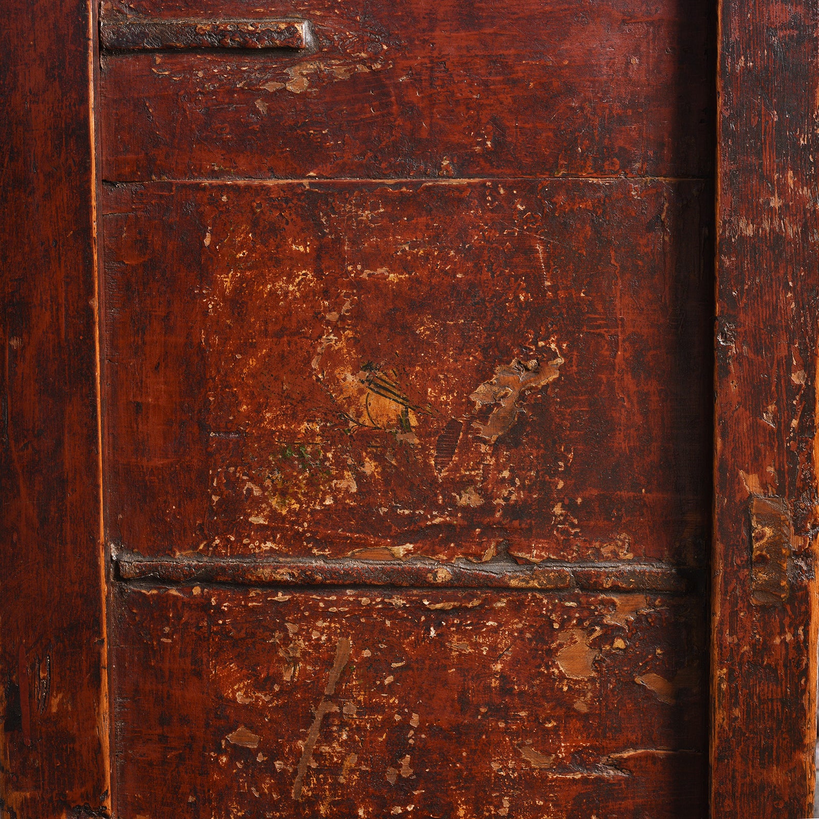 Tibetan Altar Cabinet With Original Painting - 19thC - Image 8