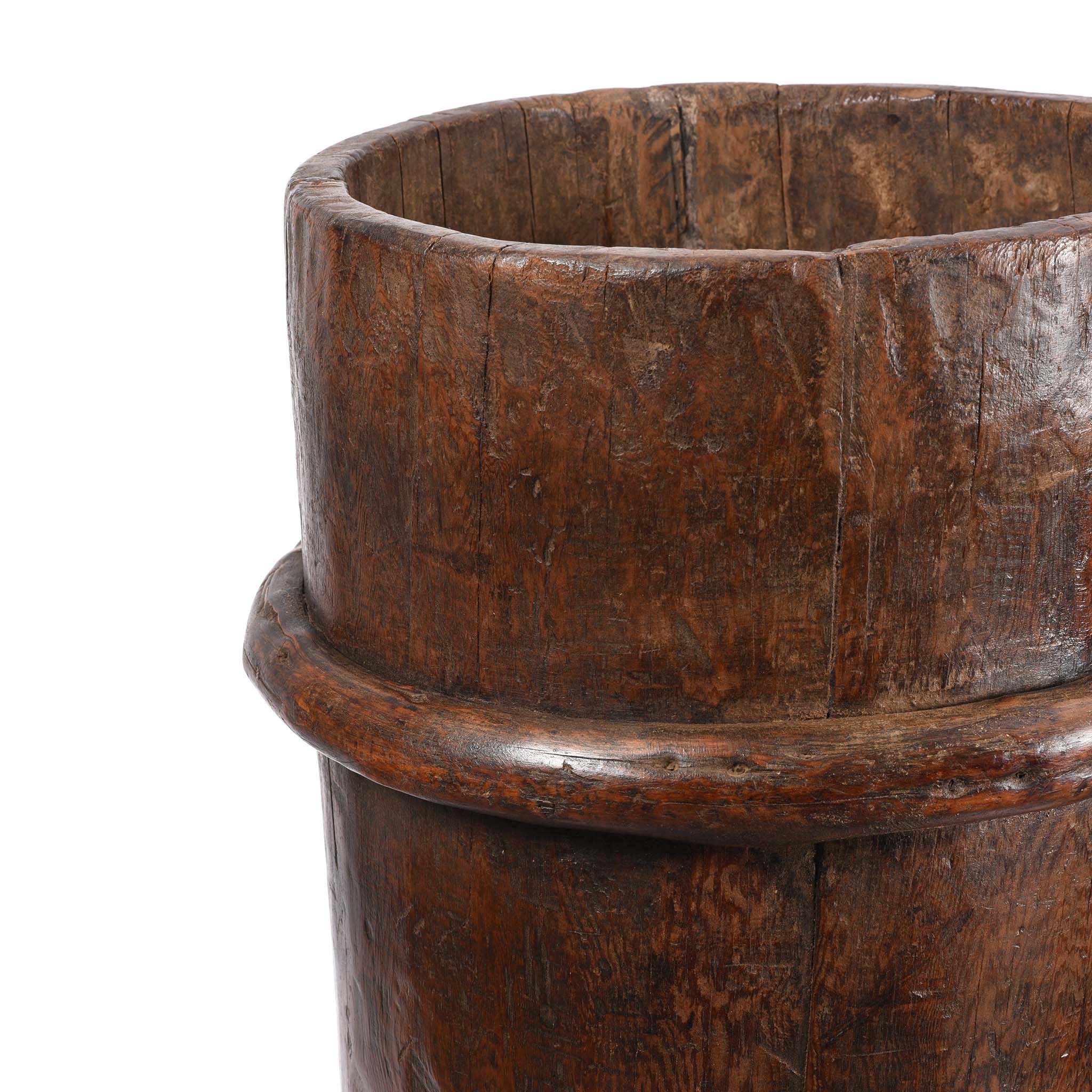 Tibetan Butter Churn - Willow & Pine - 19thC - Image 2