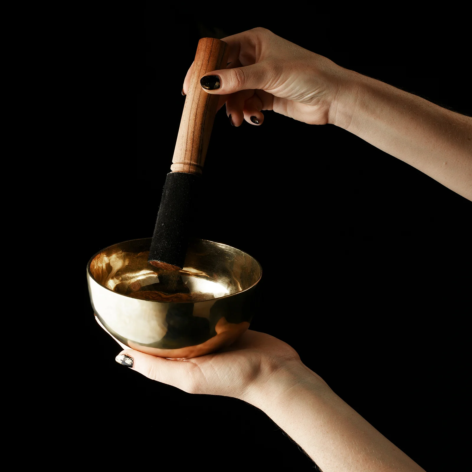 Tibetan Singing Bowl - 12cm - Image 3