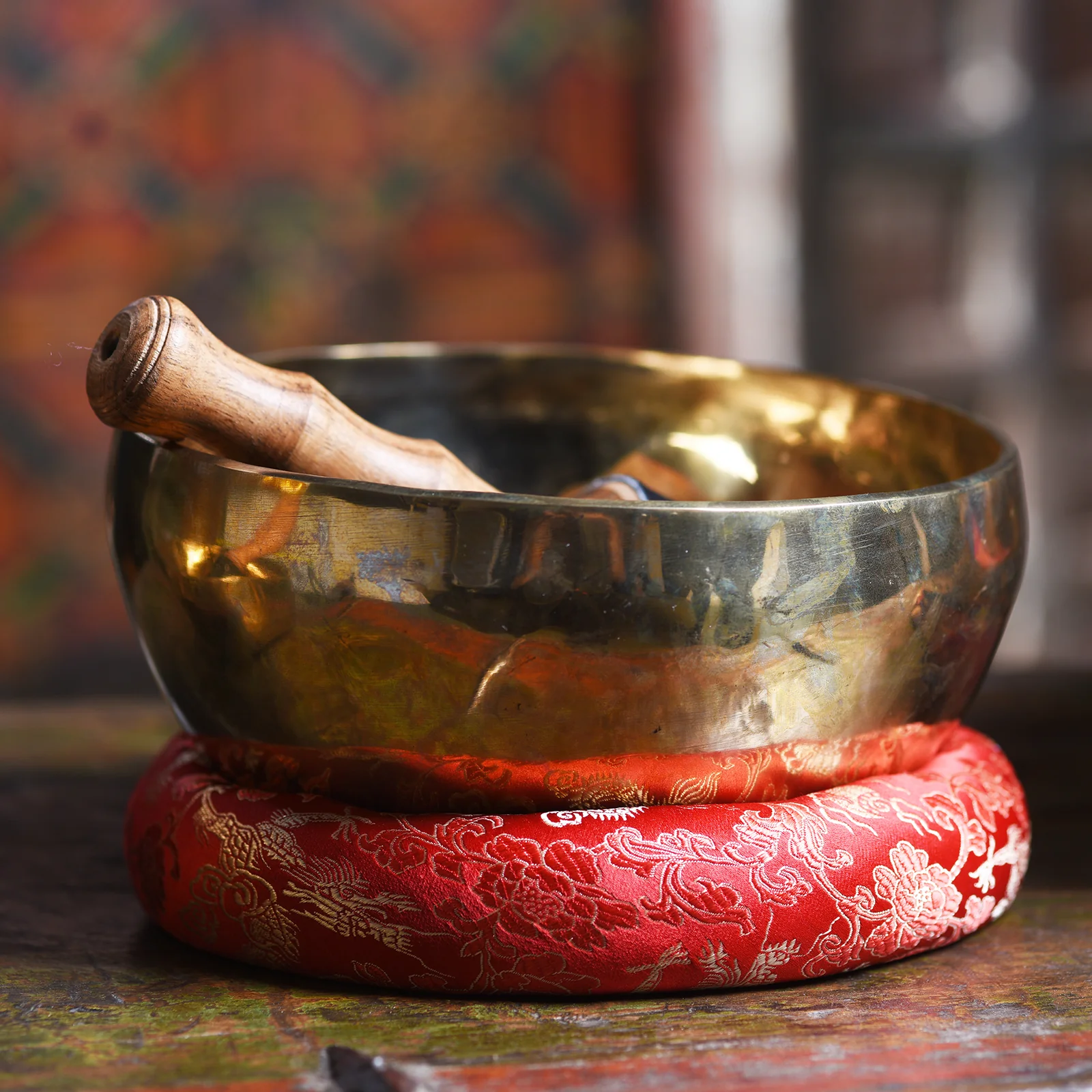 Tibetan Singing Bowl - 20cm - Image 3