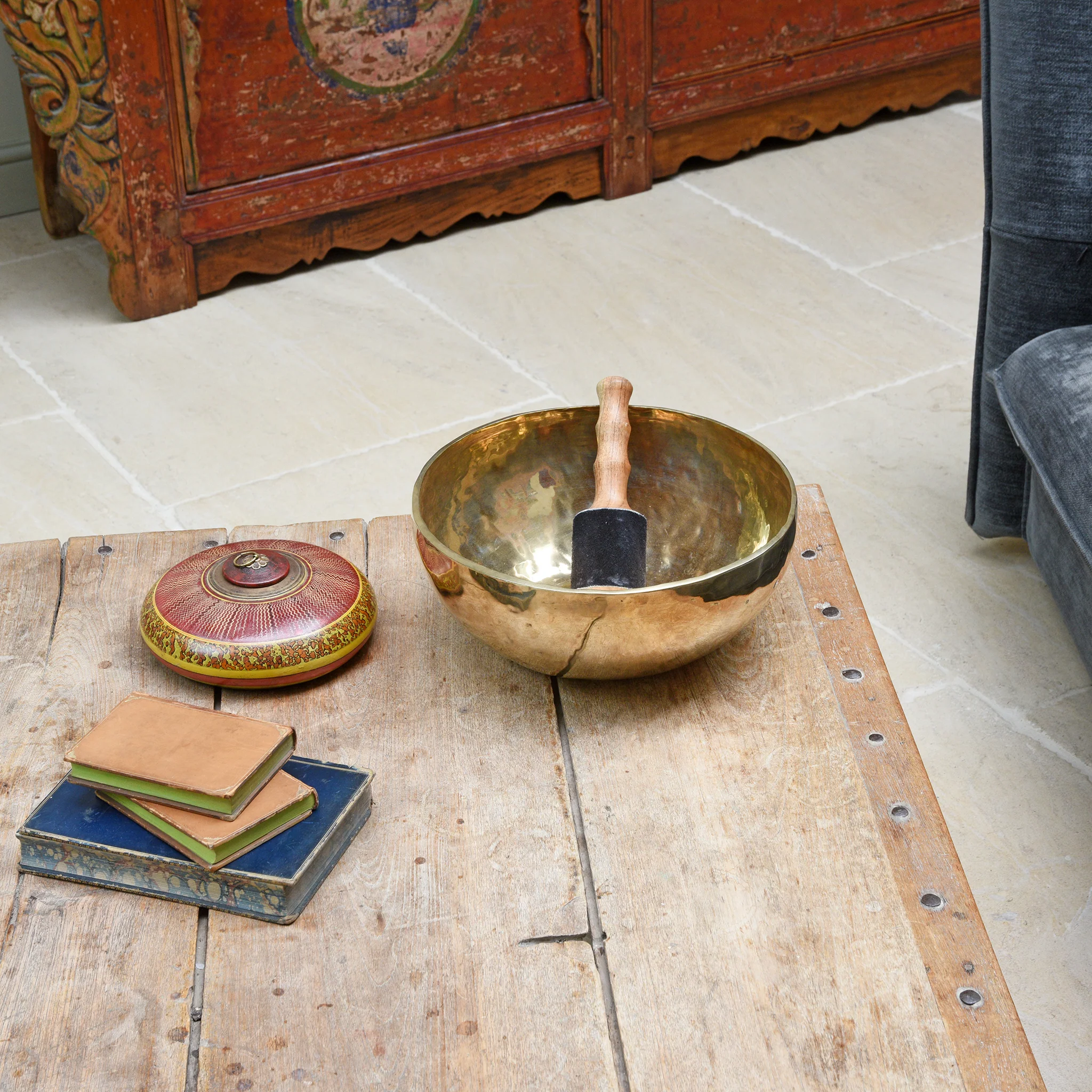 Tibetan Singing Bowl -  30cm - Image 4