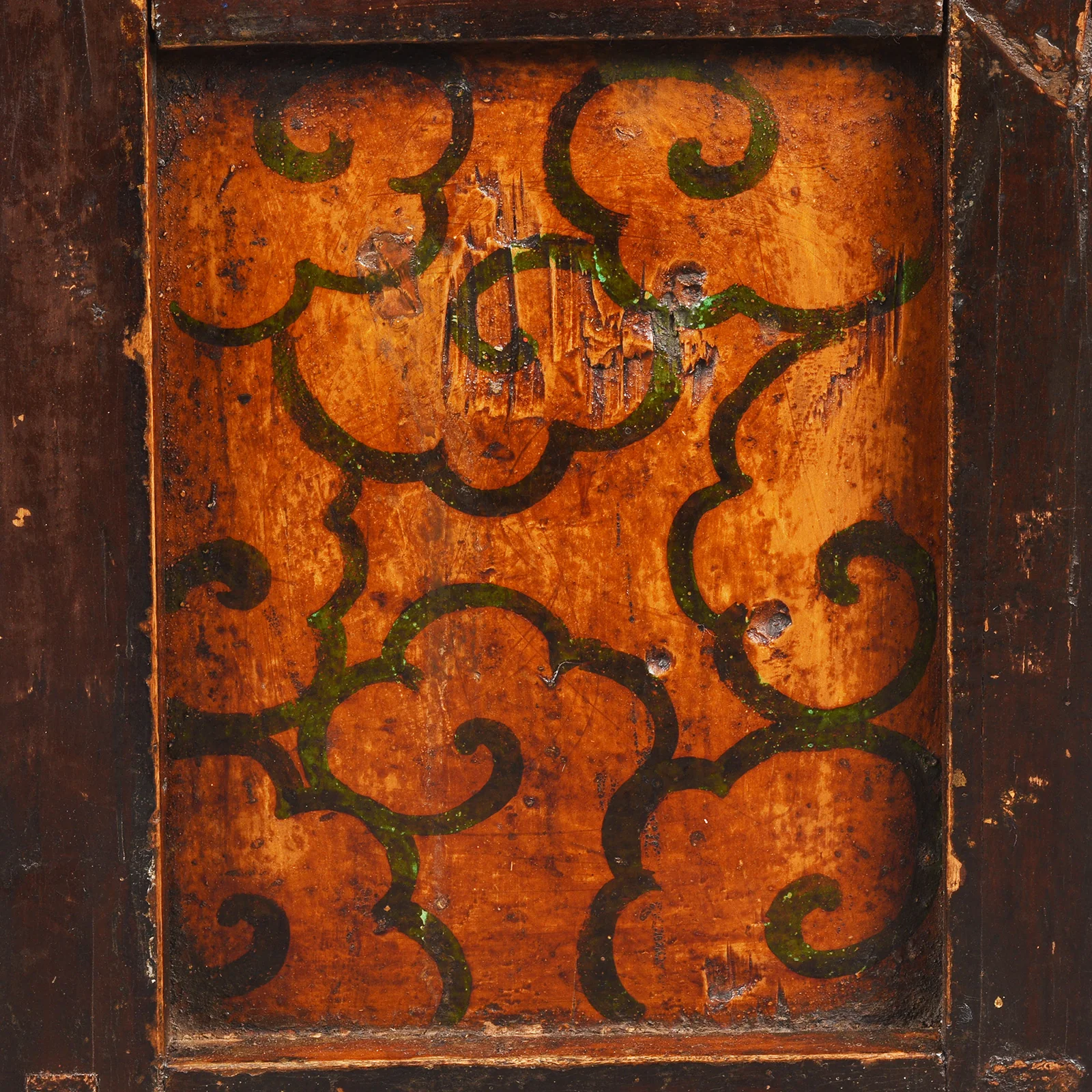 Painted Tibetan Chagam Cabinet -19th Century - Image 6