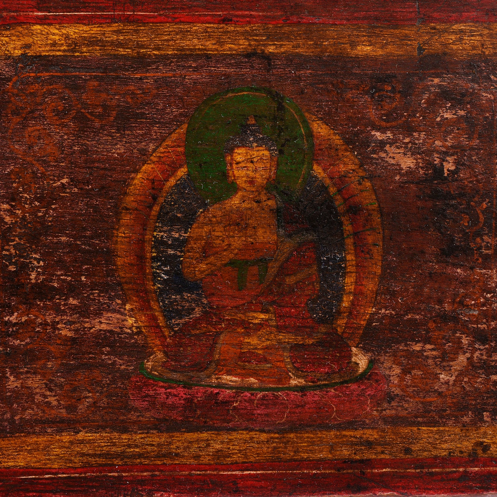 Tibetan Sutra Prayer Book  Cover - 17th Century - Image 4
