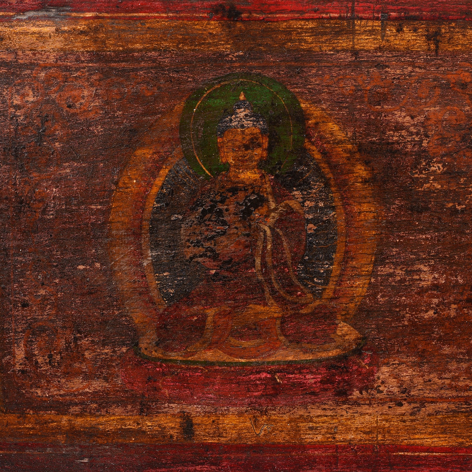 Tibetan Sutra Prayer Book  Cover - 17th Century - Image 5