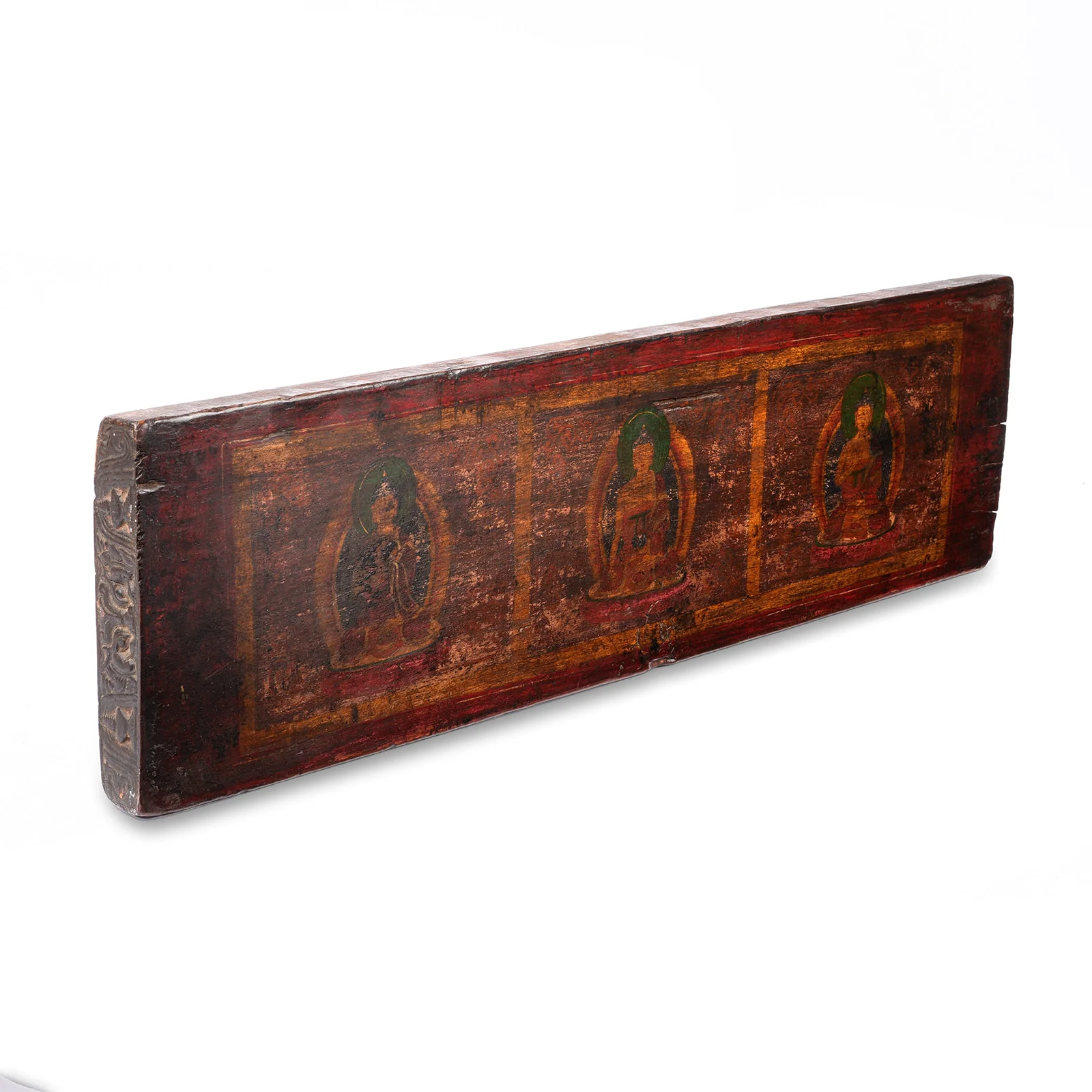 Tibetan Sutra Prayer Book  Cover - 17th Century - Image 8