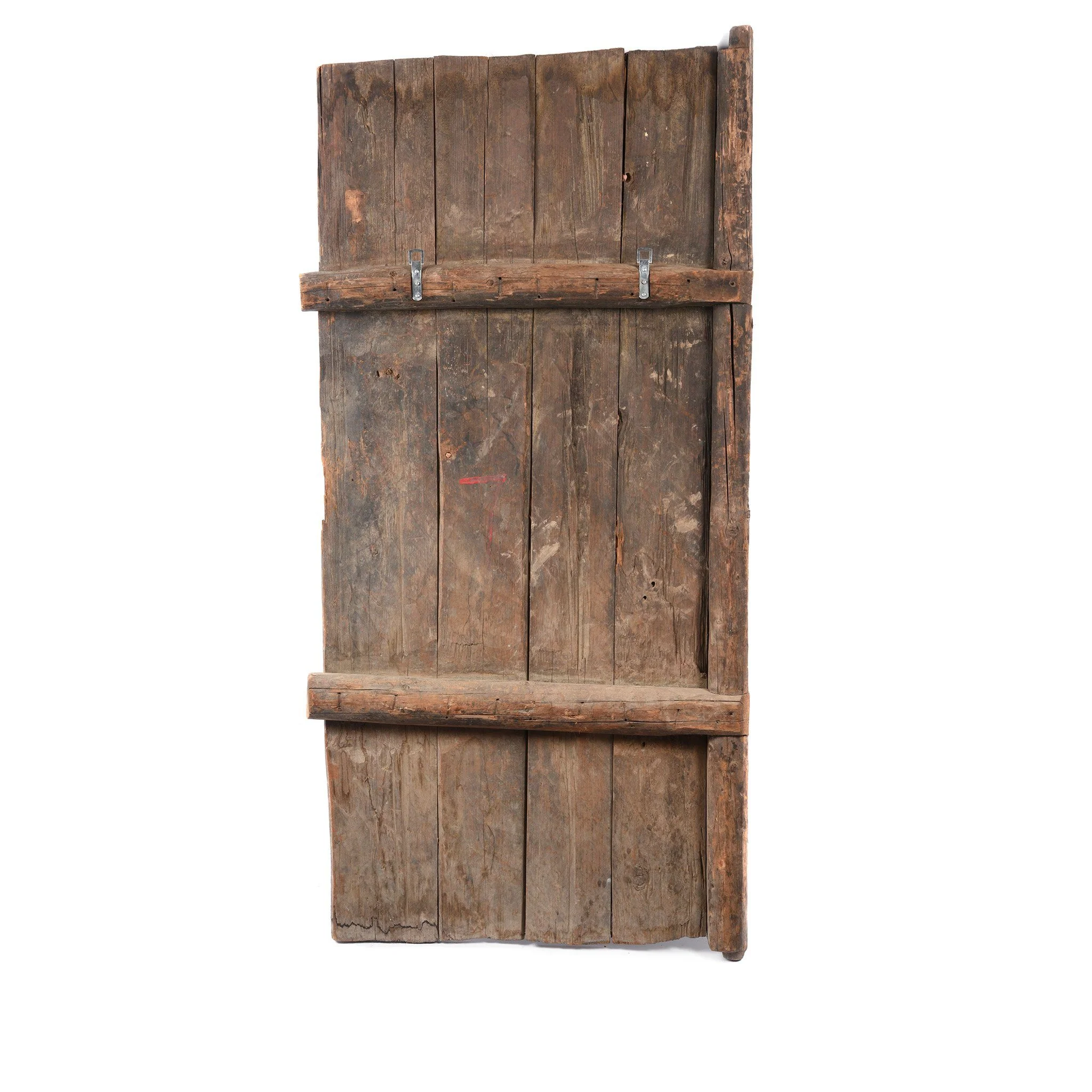 Tibetan Tiger Door Panel With Original Paint - Ca 1900 - Image 6