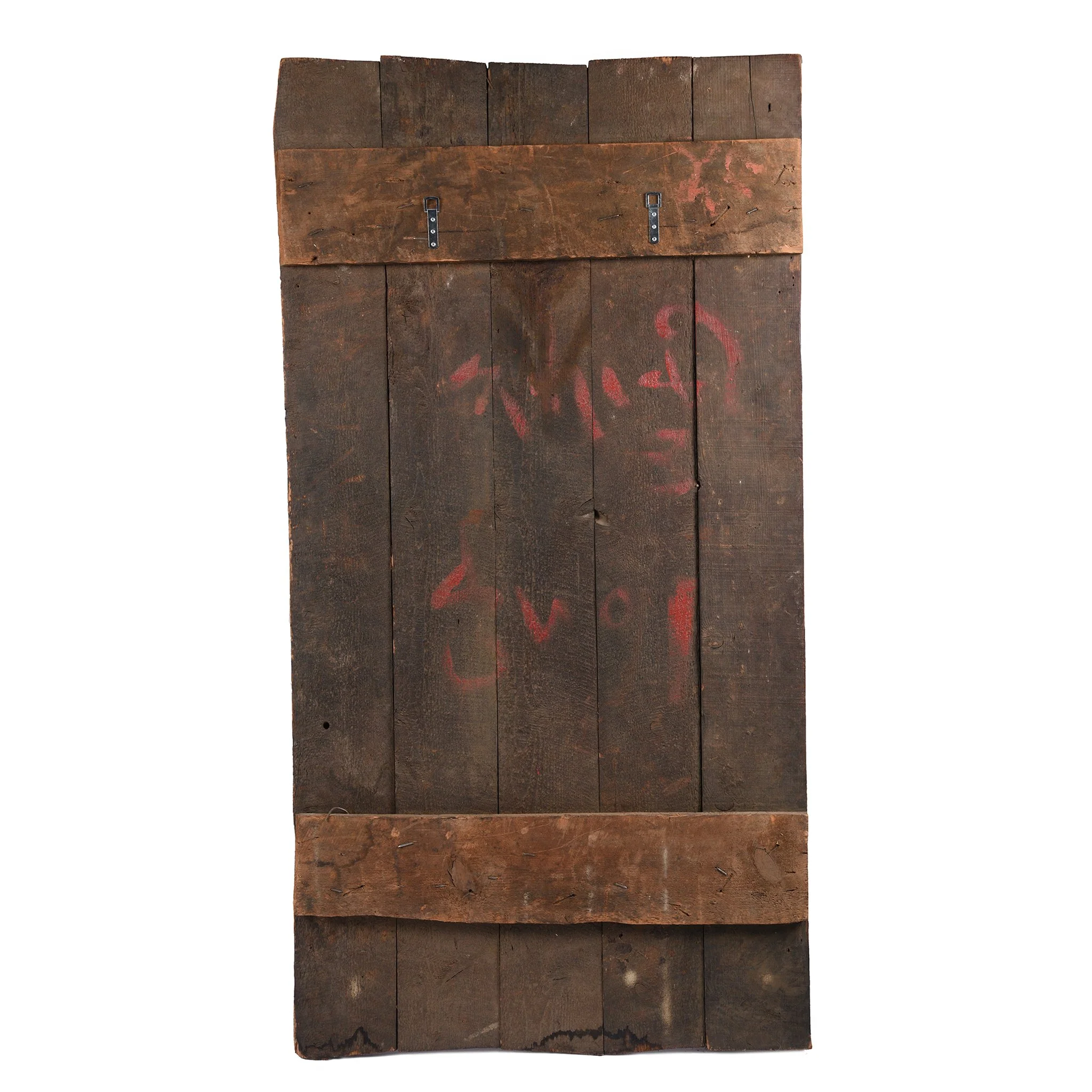 Tibetan Tiger Door Panel With Original Paint 75 - 100 Yrs Old - Image 6
