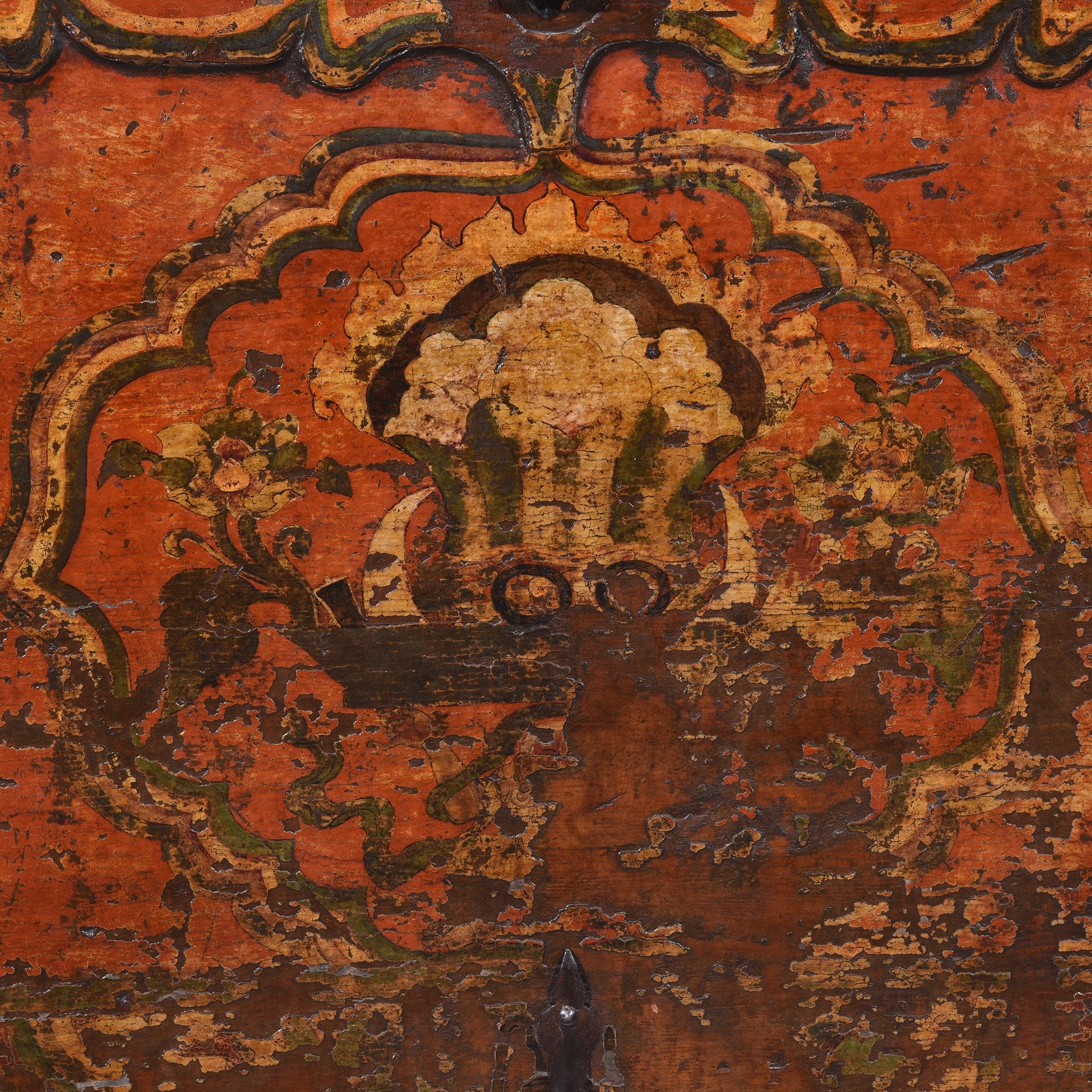 Lhoka Trunk From Southern Tibet - 18th Century - Image 2