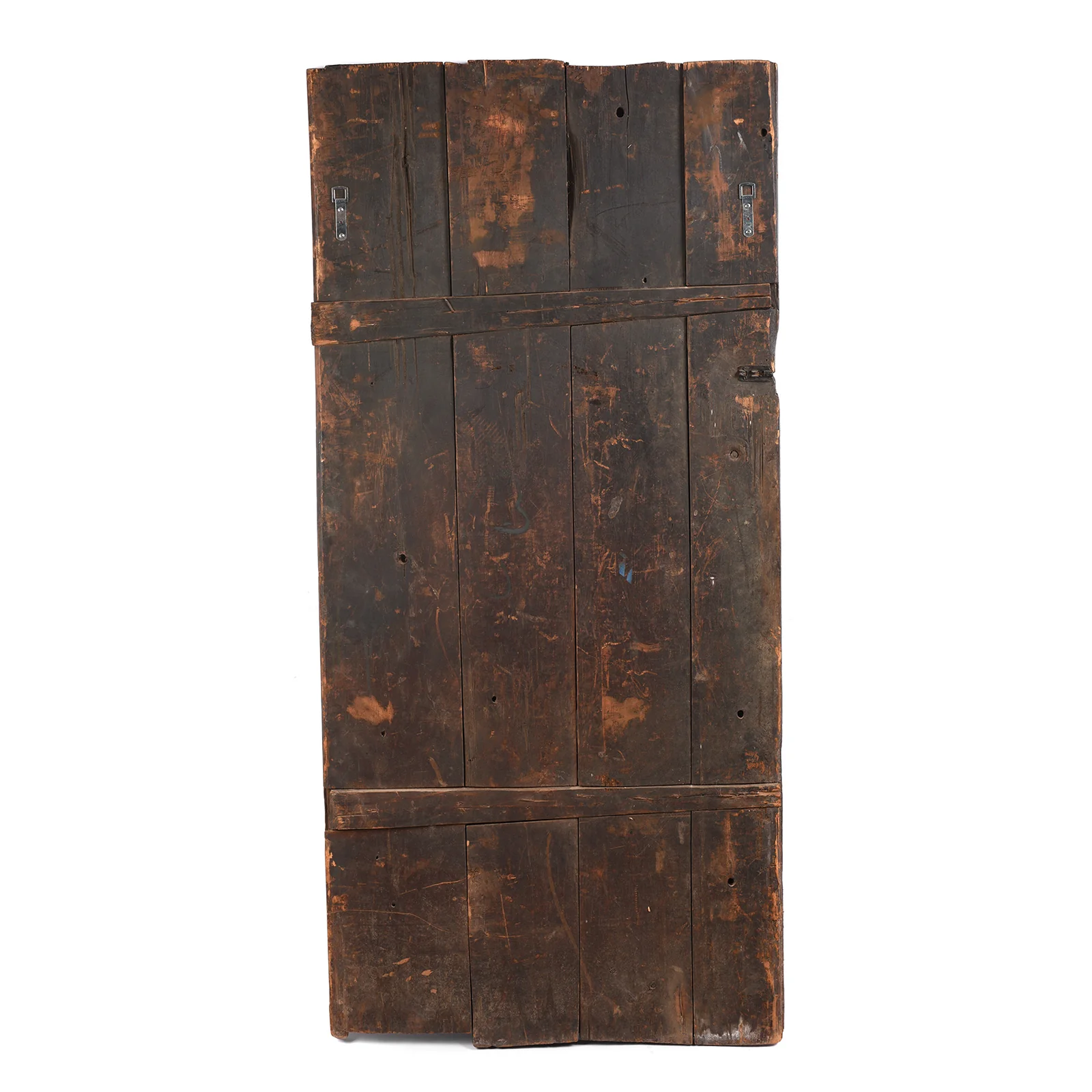 Tibetan Yak Door With Original Paint - Ca 1930 - Image 8