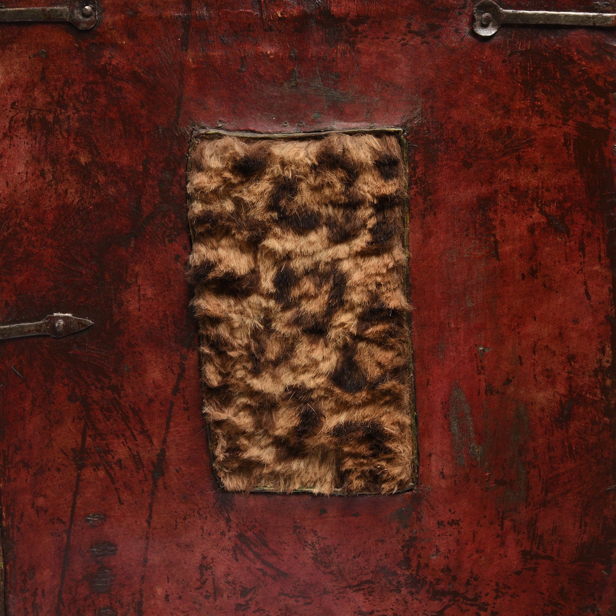Tibetan Yak Leather Trunk from Tibet - 19thC - Image 3