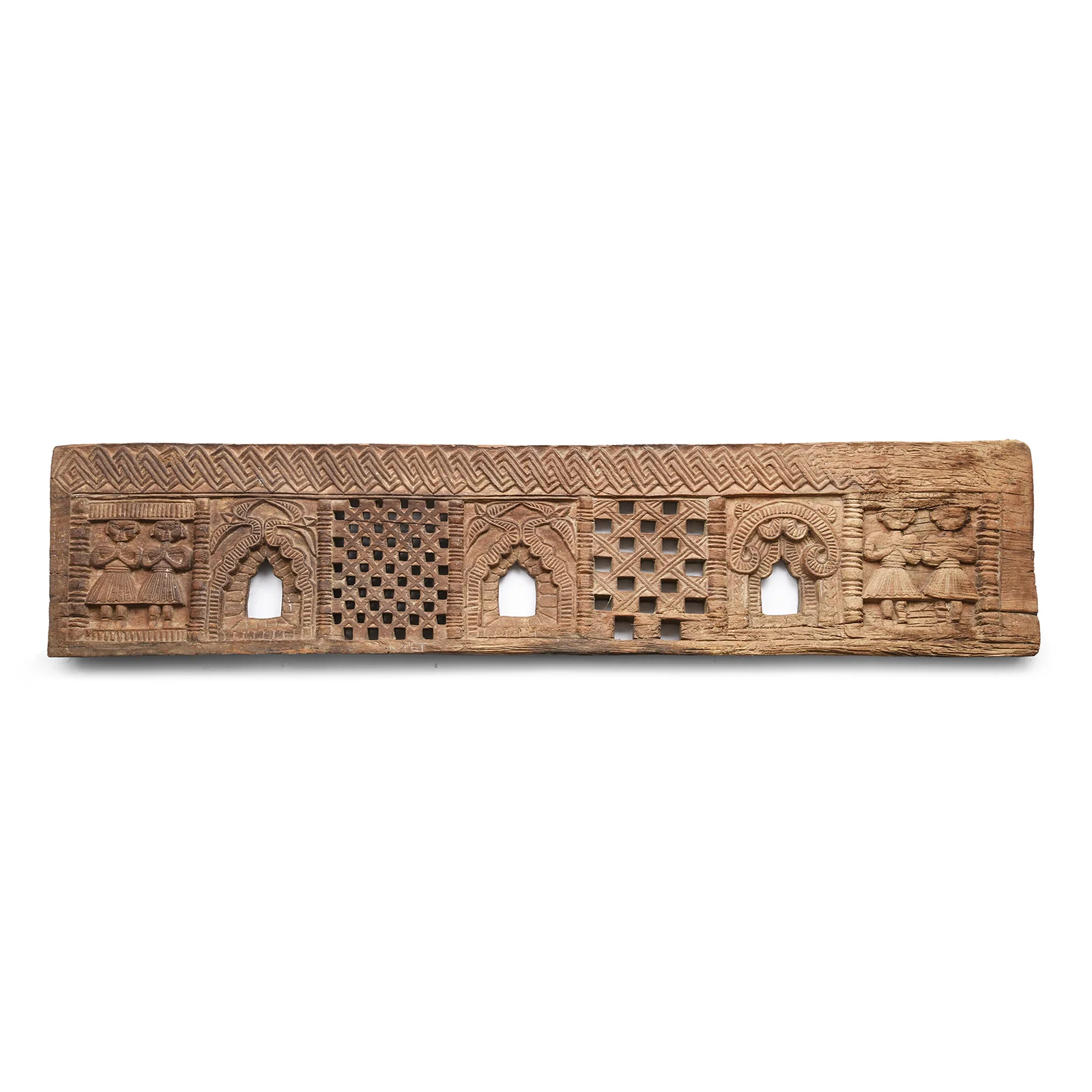 Carved Tribal Panel From Kullu Valley - 19th Century - Image 6
