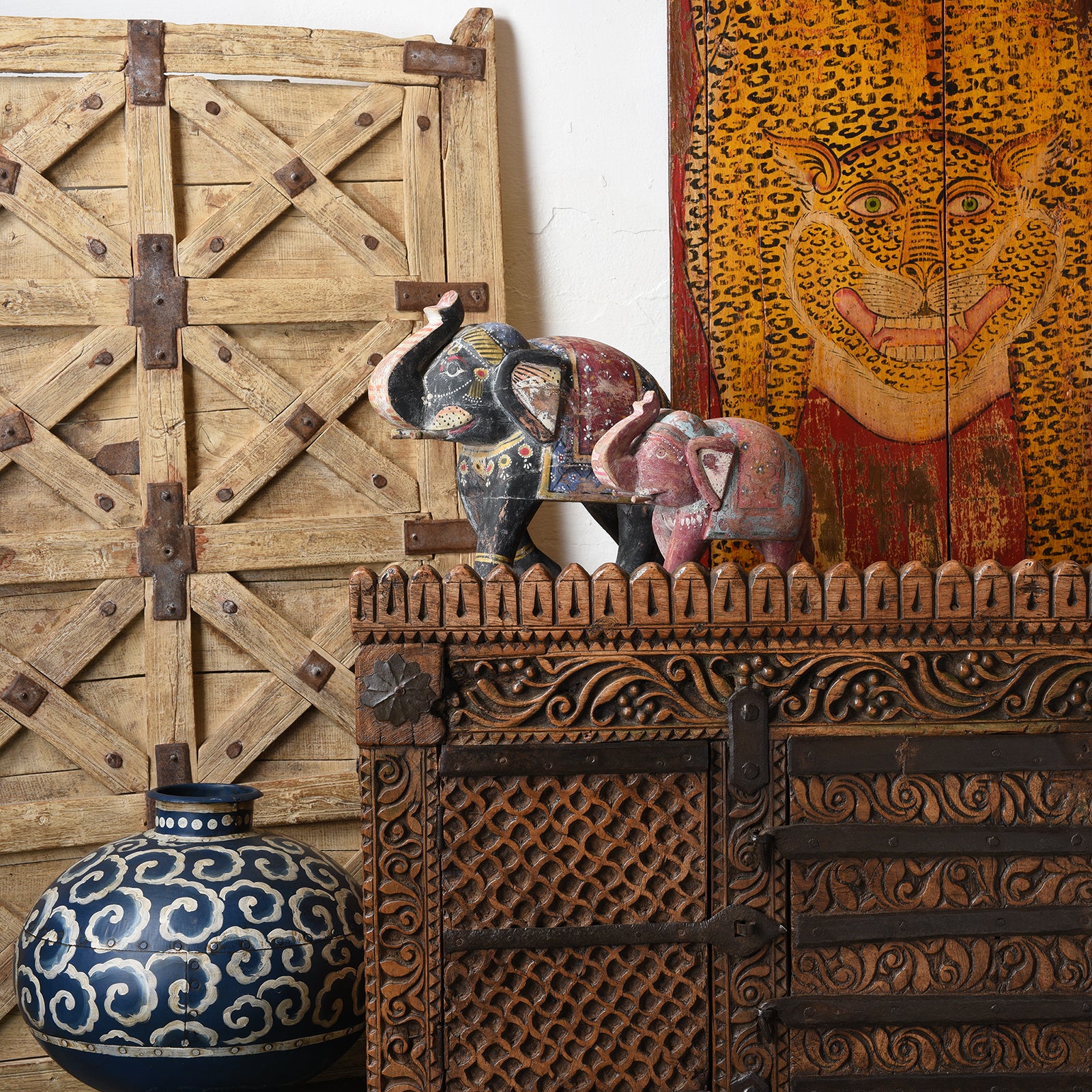 Stick Window from Jaisalmer - 19thC - Image 2