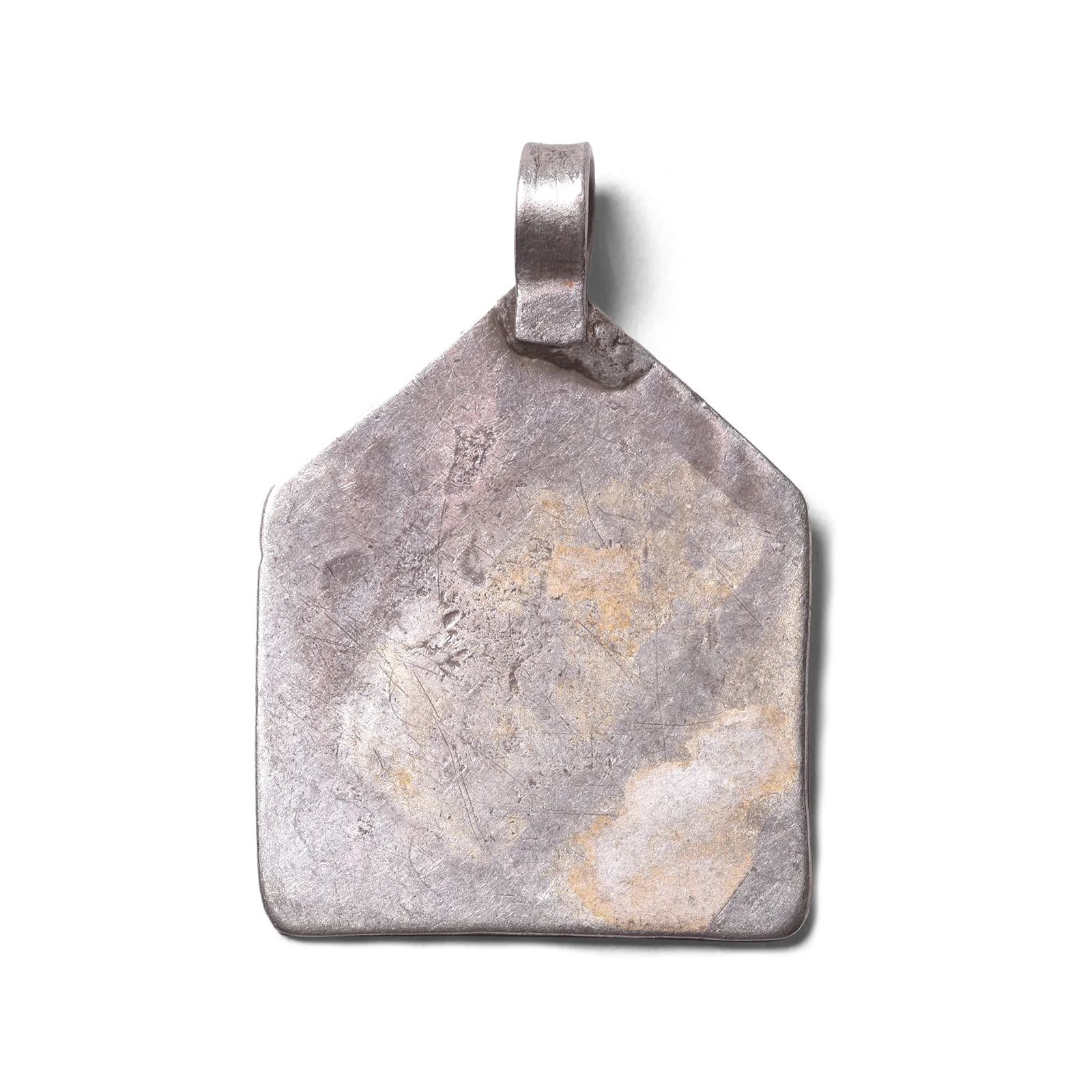 Tribal Silver Bhumiya Raj Amulet - 19th Century - Image 3