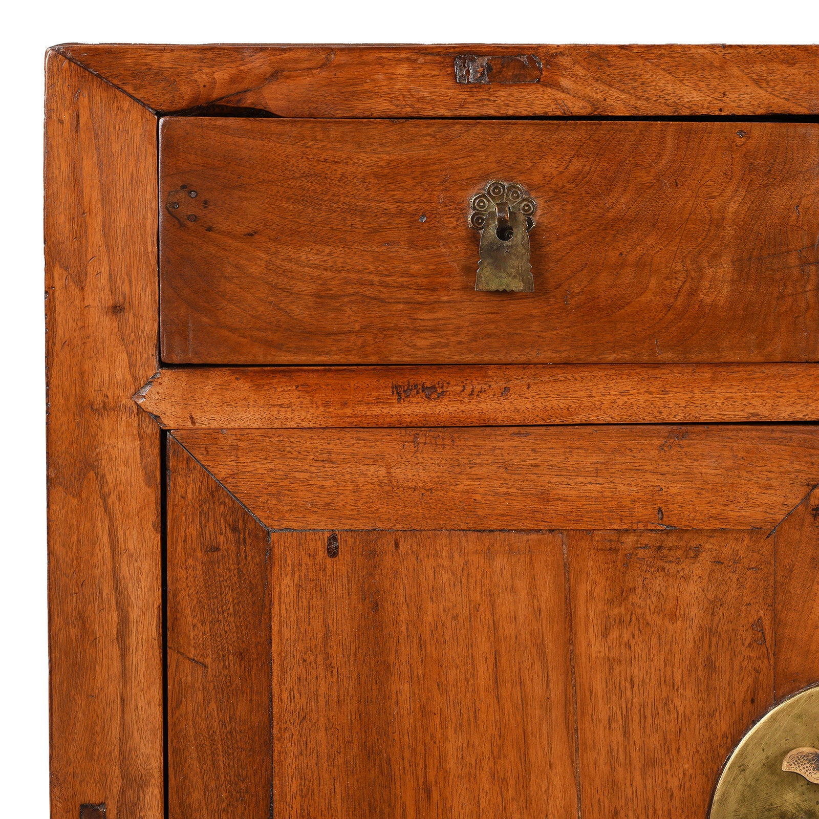 Two Drawer Walnut Side Cabinet From Shanxi - 19th Century - Image 2