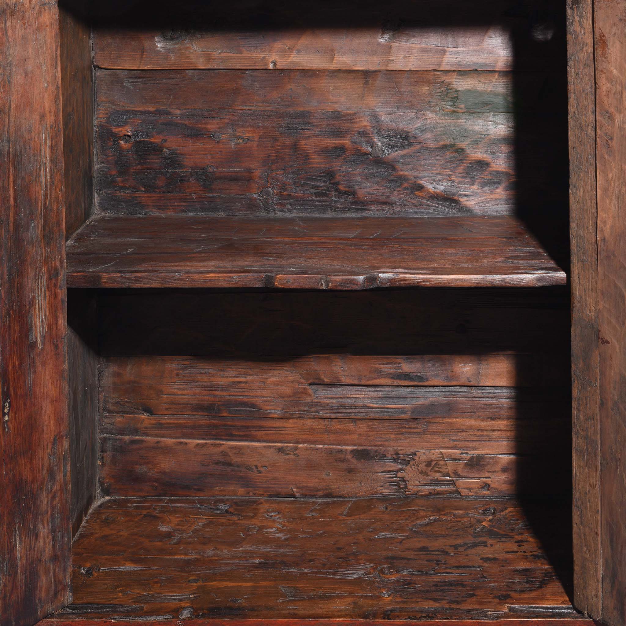 Painted Torkham Cabinet From Tibet - 18thC - Image 5