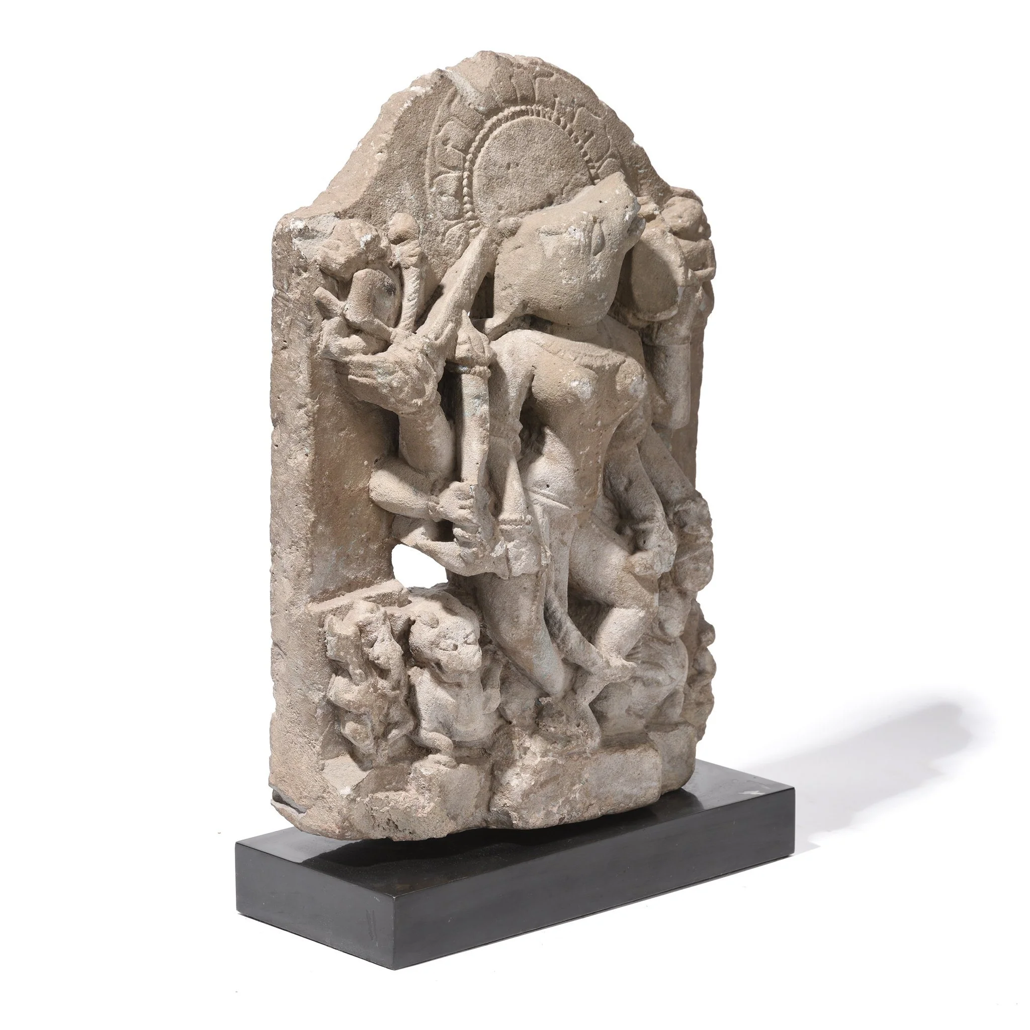 Stone Varaha Statue On Stand - Late 18thC - Image 6