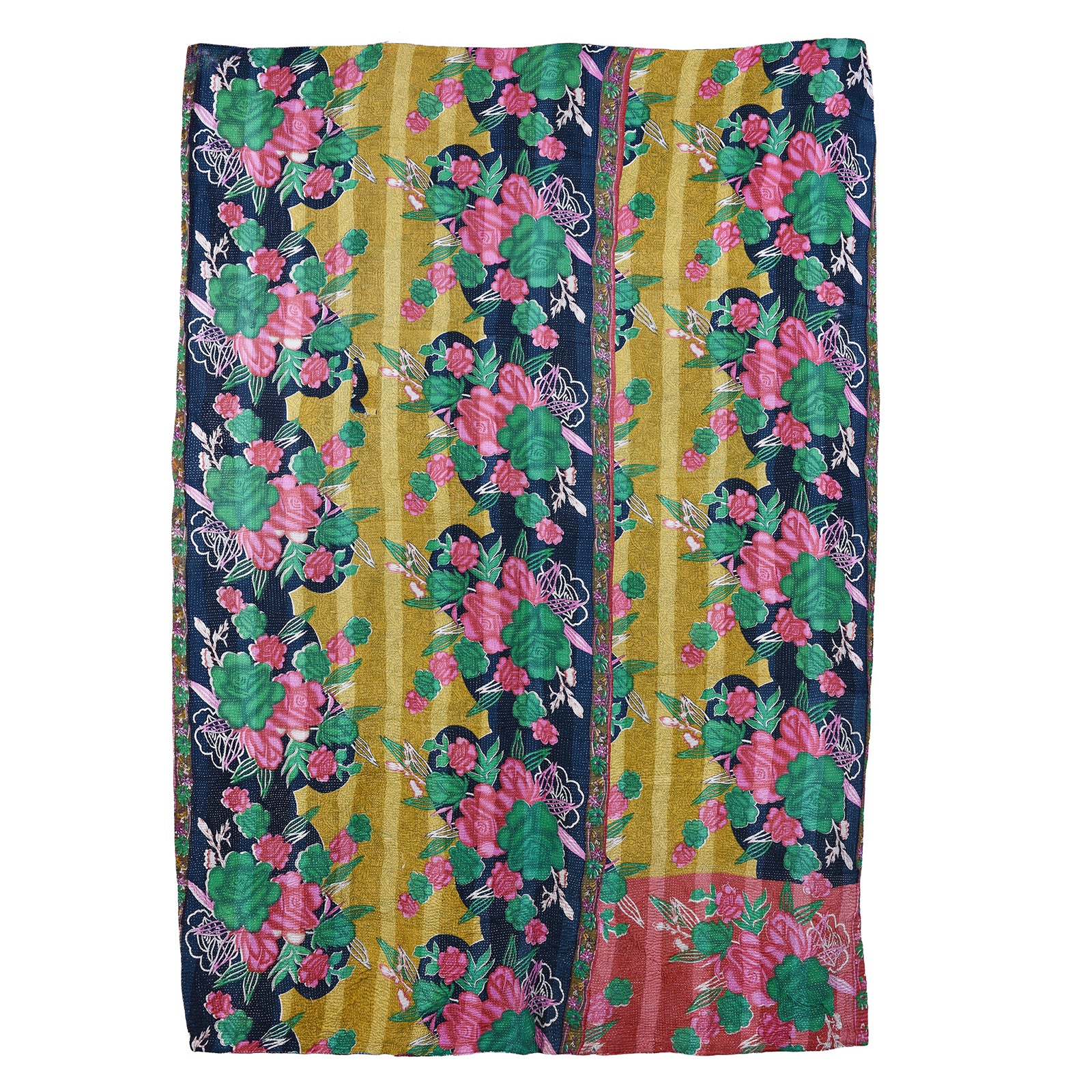 Vintage Bengali Kantha Throw - Image 2