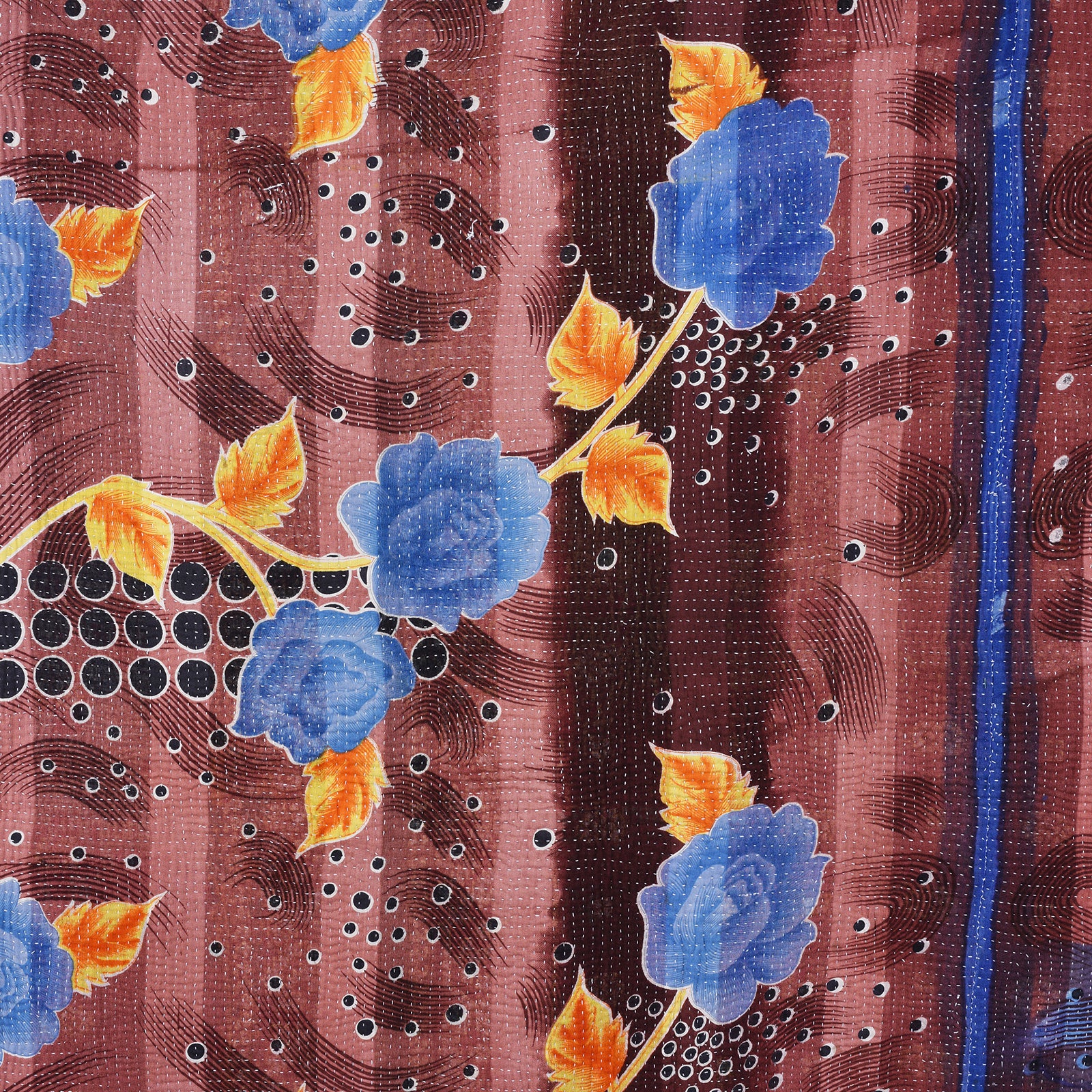 Vintage Bengali Kantha Throw - Image 3