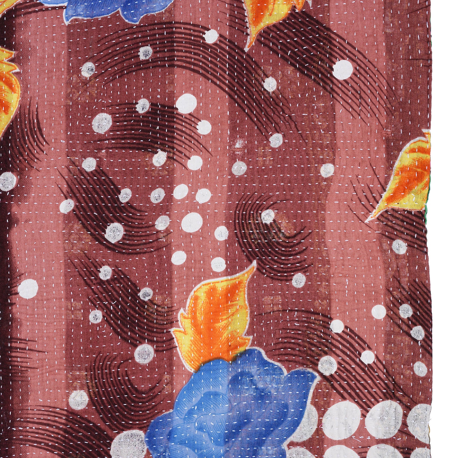 Vintage Bengali Kantha Throw - Image 5