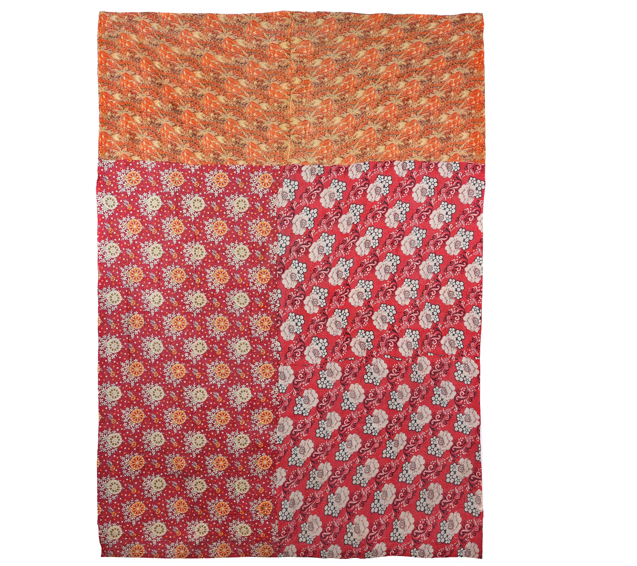 Vintage Bengali Kantha Throw - King Size - Image 3