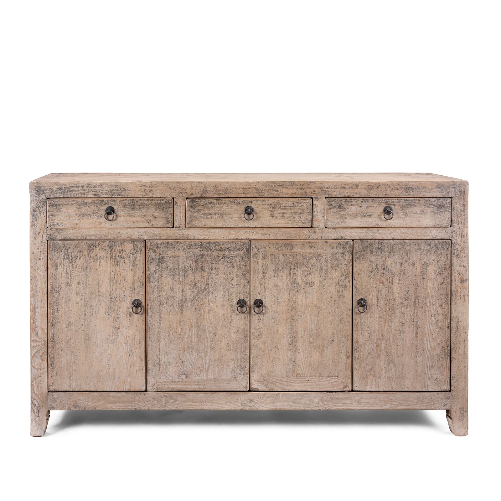 Vintage Bleached Dongbei Sideboard - Ca 1940 - Image 2