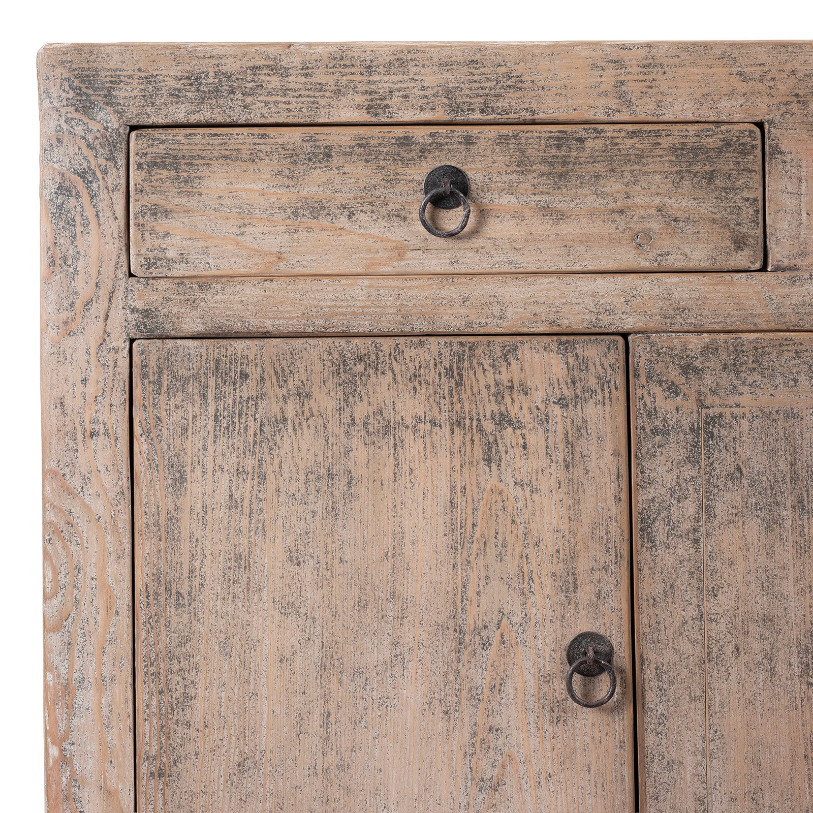 Vintage Bleached Dongbei Sideboard - Ca 1940 - Image 6
