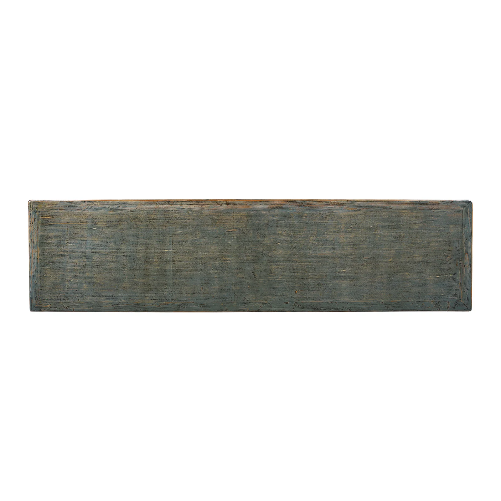 Vintage Blue Painted Sideboard From Shanxi - Image 12