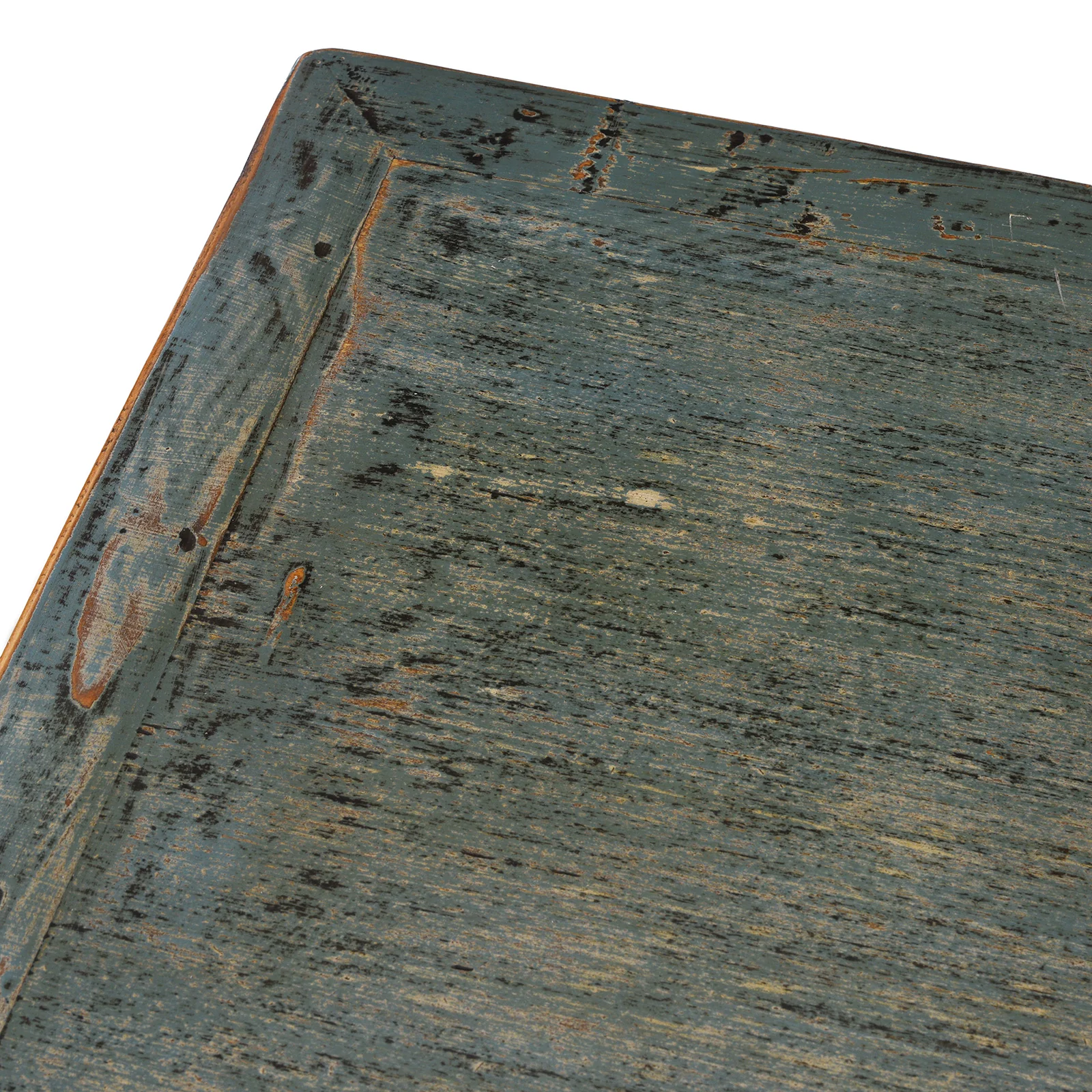 Vintage Blue Painted Sideboard From Shanxi - Image 13